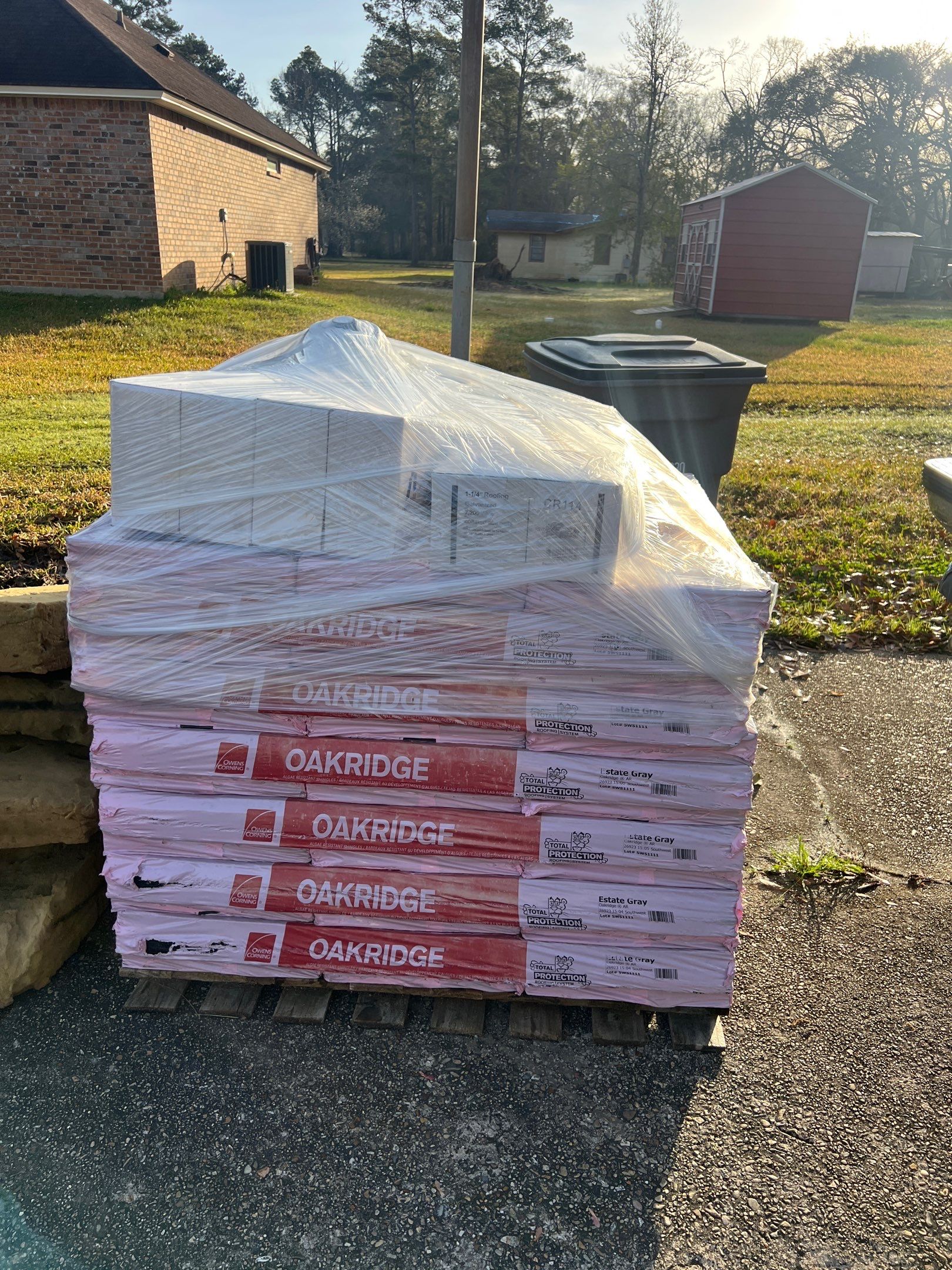 Project in Baton Rouge, LA by Blanco's Roofing & Sheet Metal