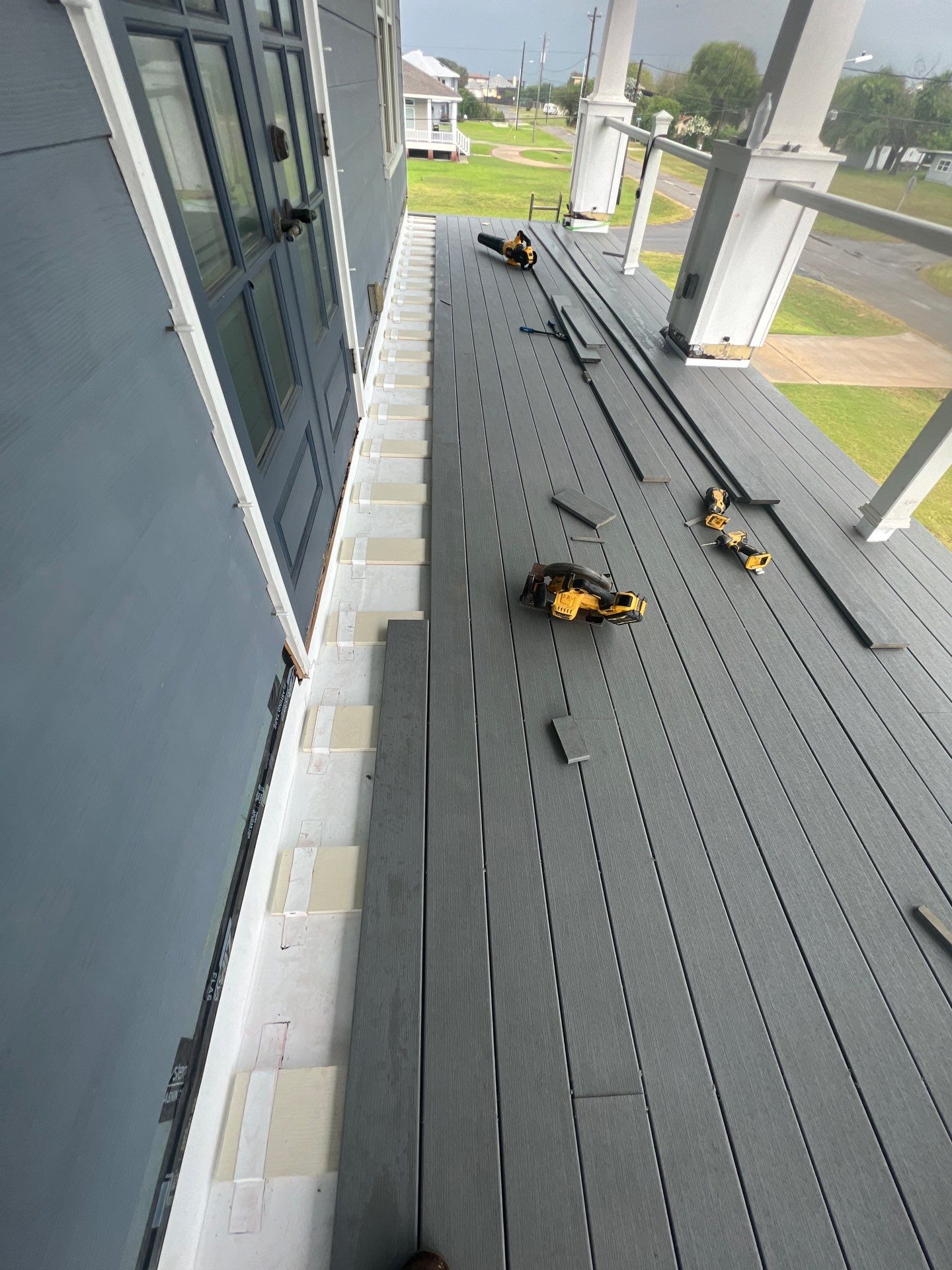 Portland Shore Porch Build by Bayfront Roofing and Construction