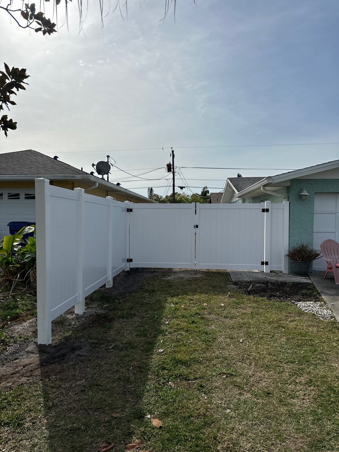 Vinyl Fence Installation using Vinyl Privacy Fence  by Asap fence and gates, LLC
