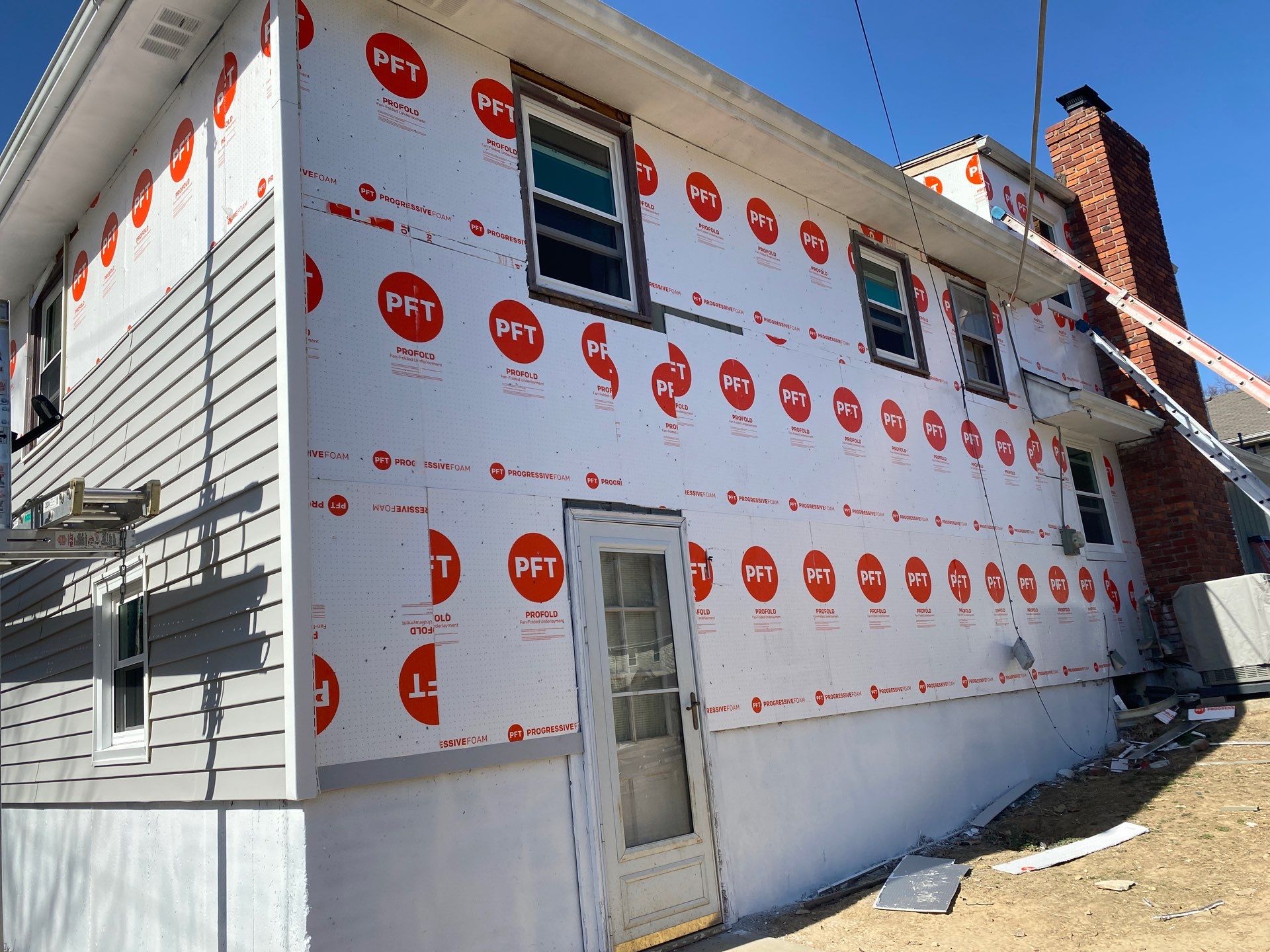 Installed New Vinyl Siding by EEC Windows, Siding & Roofing