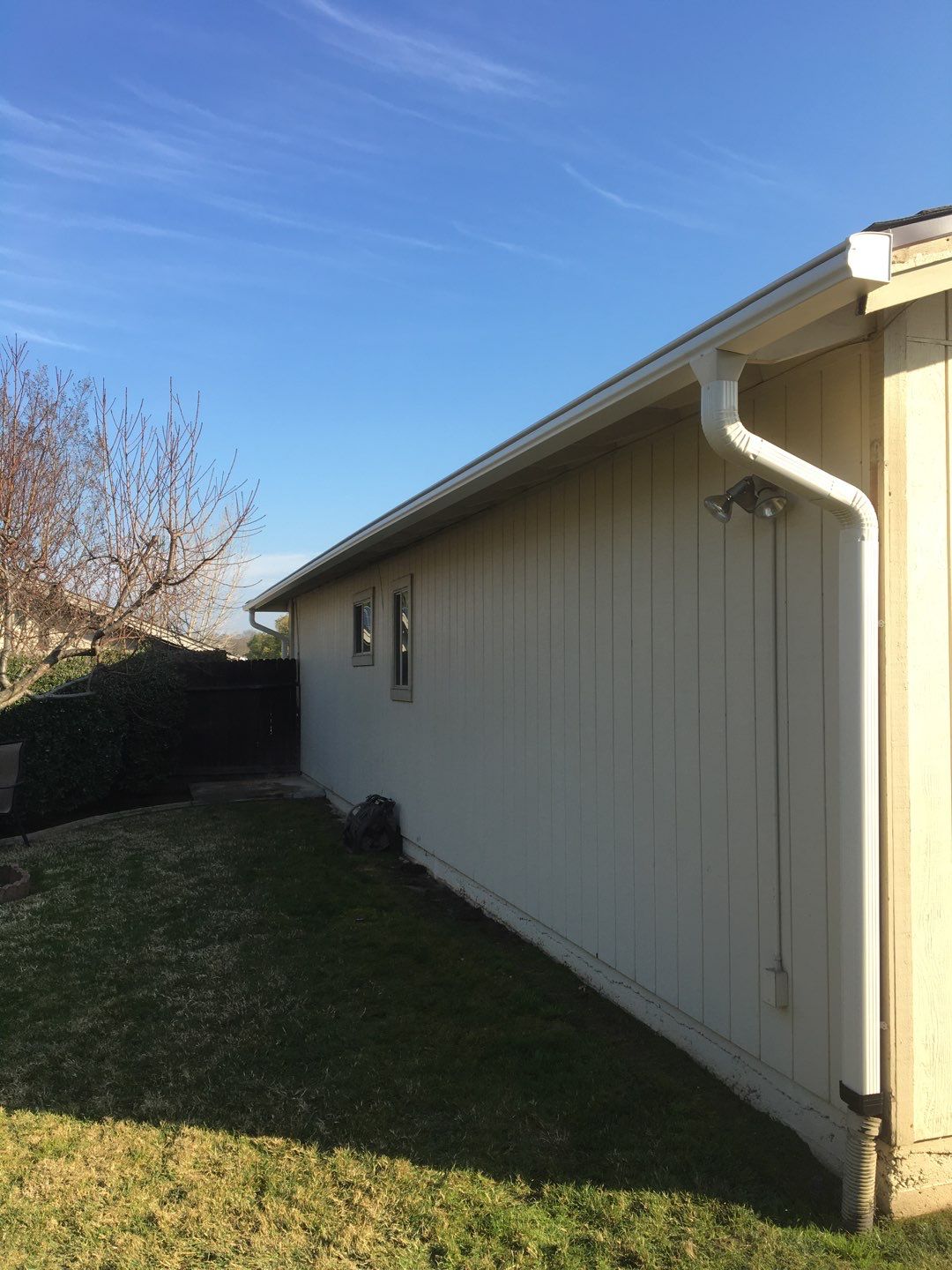 Roofing and Gutters to protect this home by Byers Enterprises 