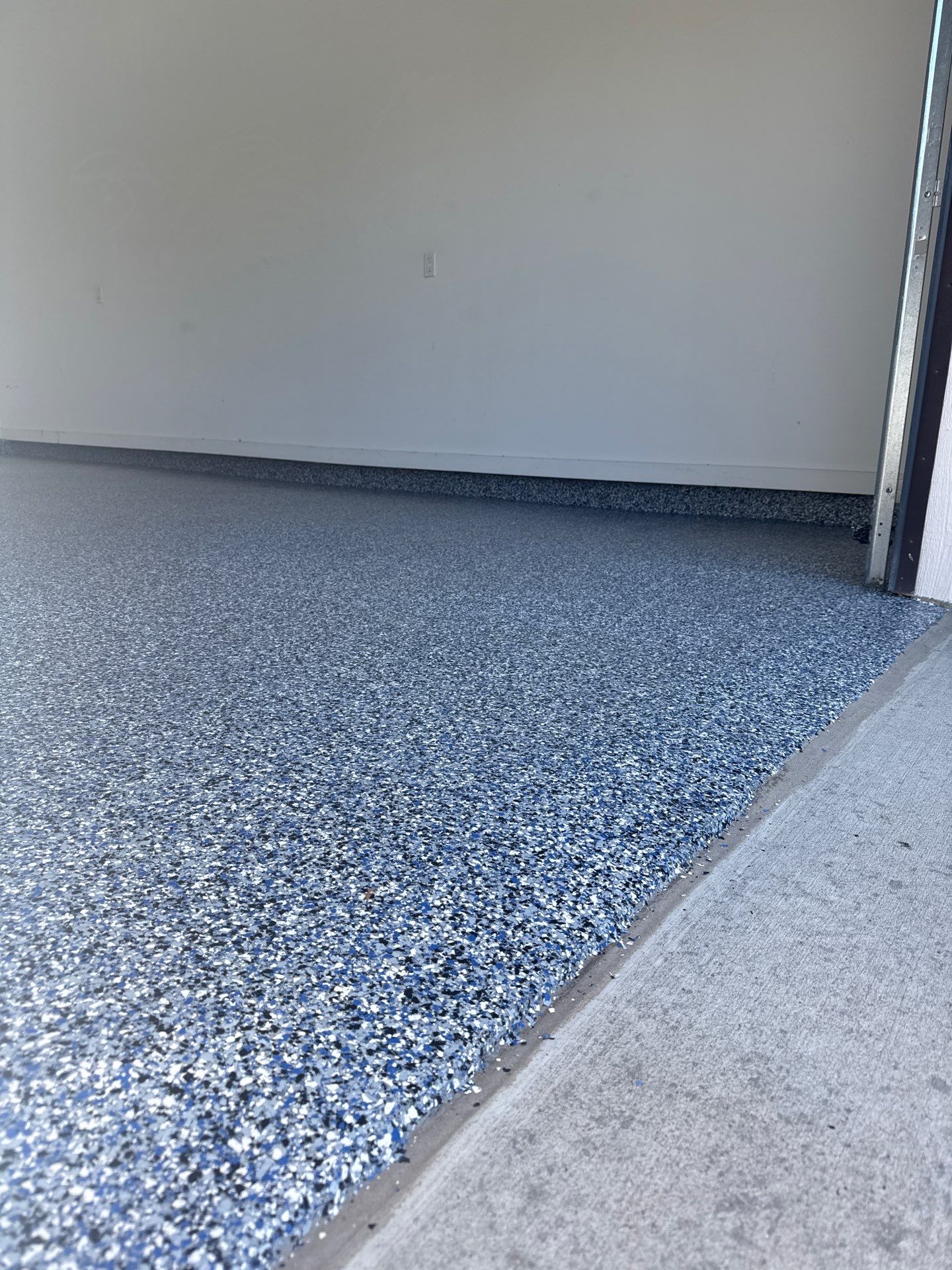 Grimes Garage Floor Coating by Revival Concrete Coatings