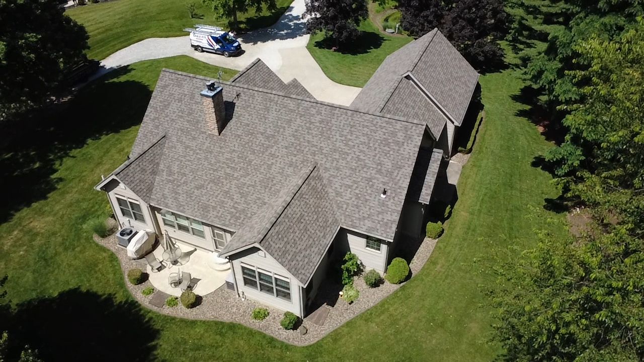Atlas Pinnacle, Color Majestic Shake, Drip Edge, Color, Hickory Clay by Eagle Eye Roofing