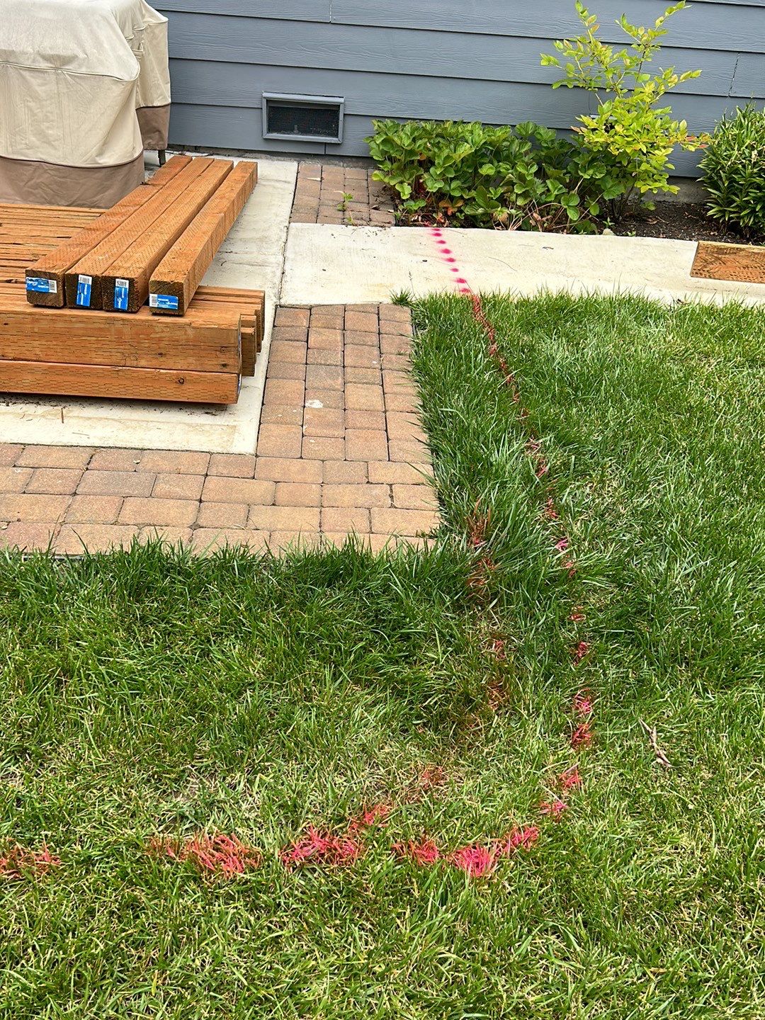  Amy | Stamped Finish Patio, Concrete Project by Jireh Asphalt & Concrete Inc 