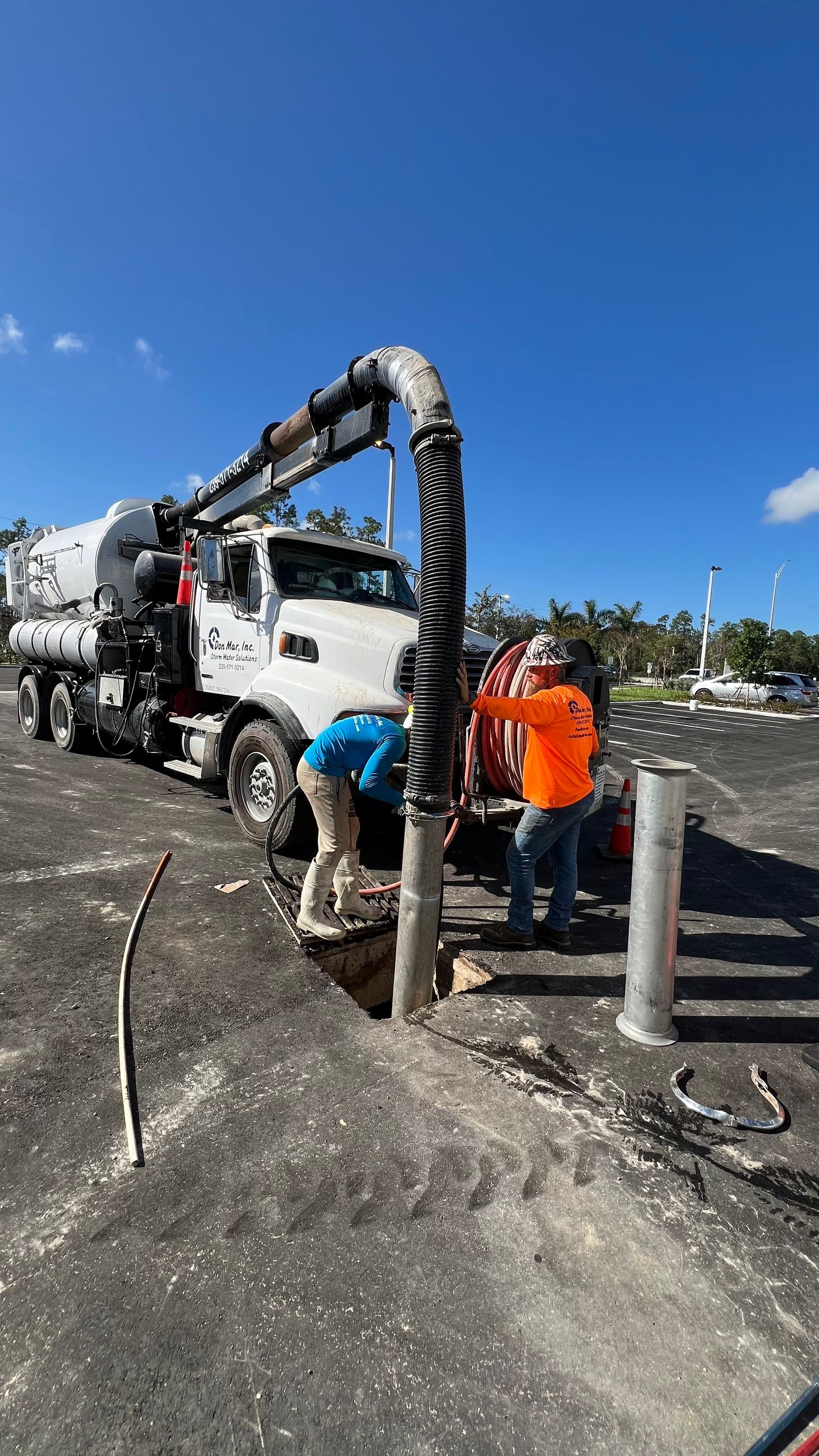 New Construction Condo Community Stormwater System Maintenance by Don Mar, Inc. Storm Water Solutions