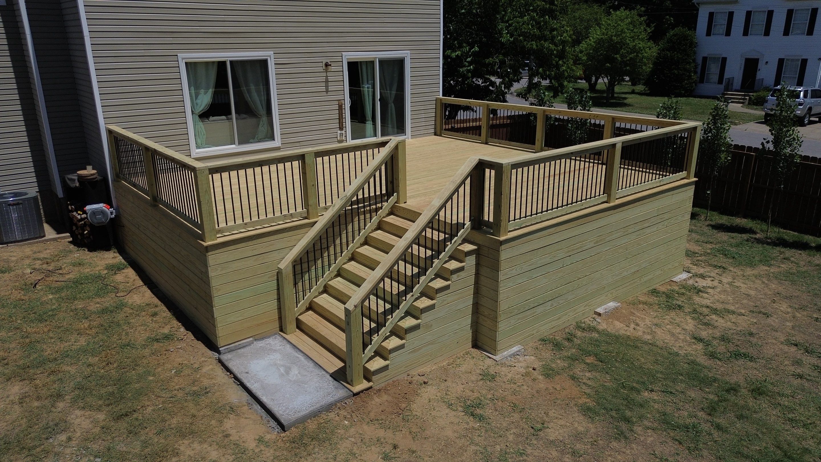 Deck Build in Hermitage by Music City Improvements