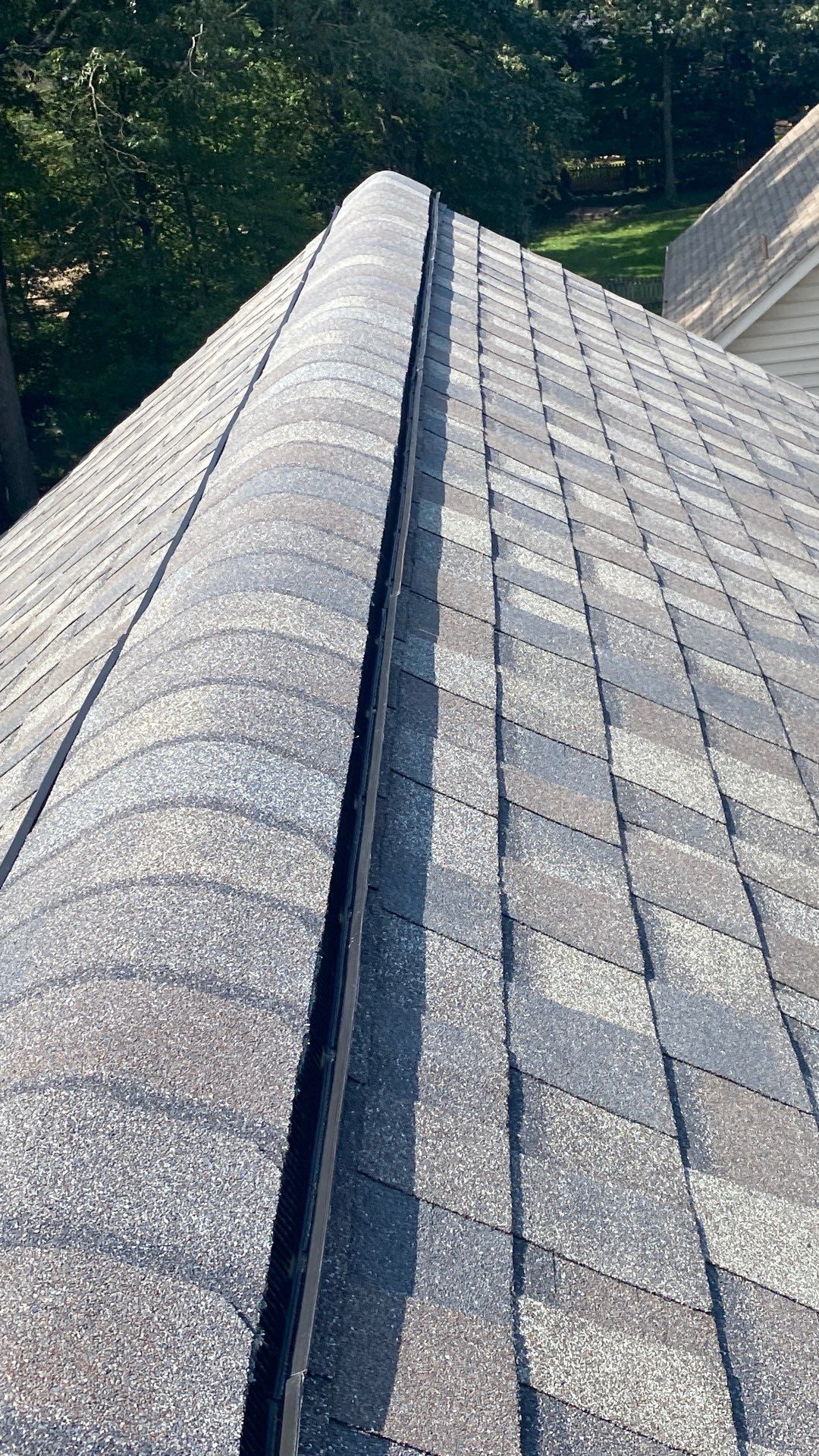 Burke: Residential Roof Replacement with CertainTeed Landmark Pro Designer Shingles in Max Def Driftwood by RM Banning, Inc.