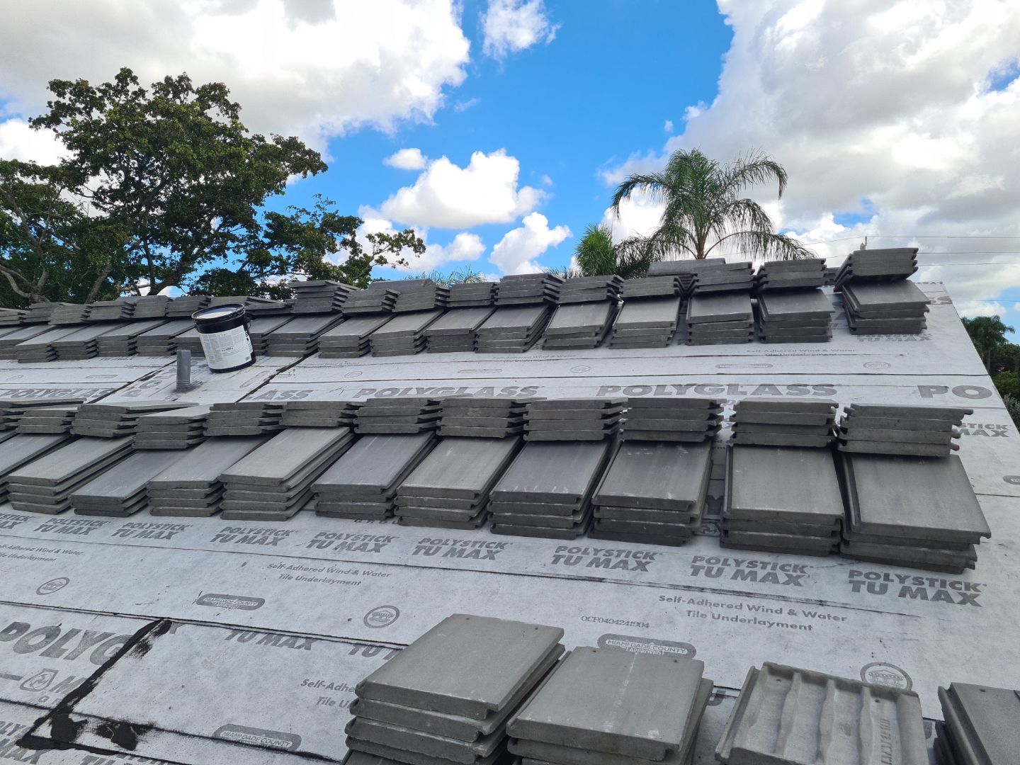 Residential Roofing Installation using Eagle Roofing Tile by BLUES BROTHERS ROOFING