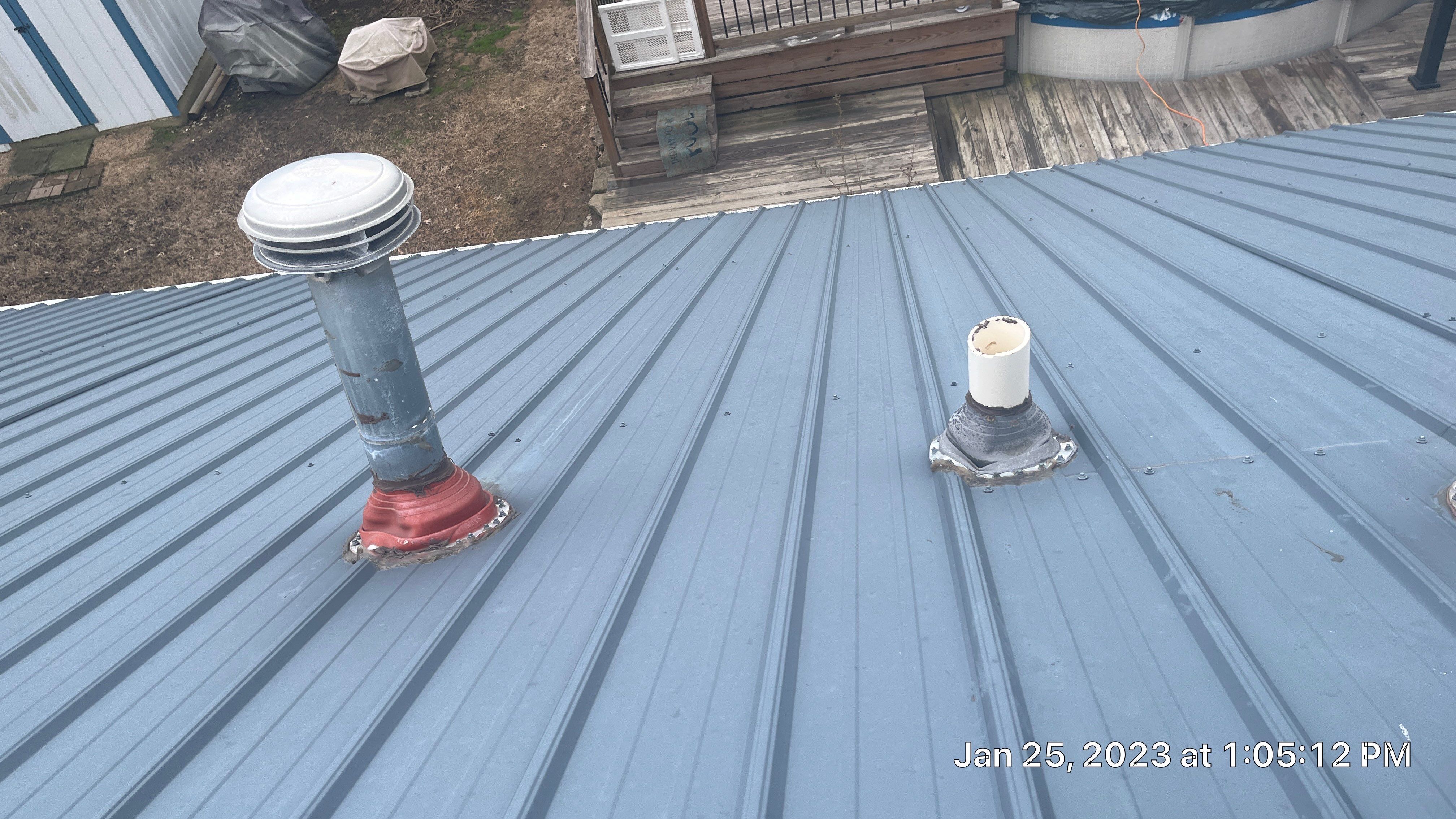 Metal Roof Replacement: 26 GA. Residential Metal Panels by Hostetler Roofing