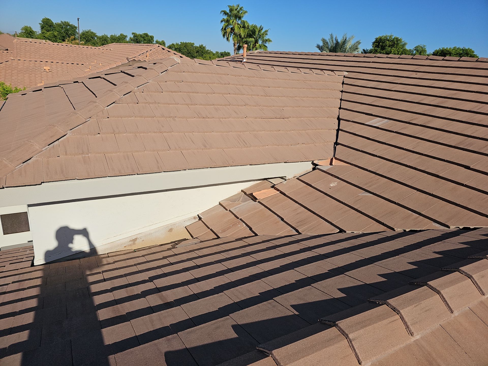 Residential Roofing Installation using Concrete Tile by Weather-Tite Exteriors LLC