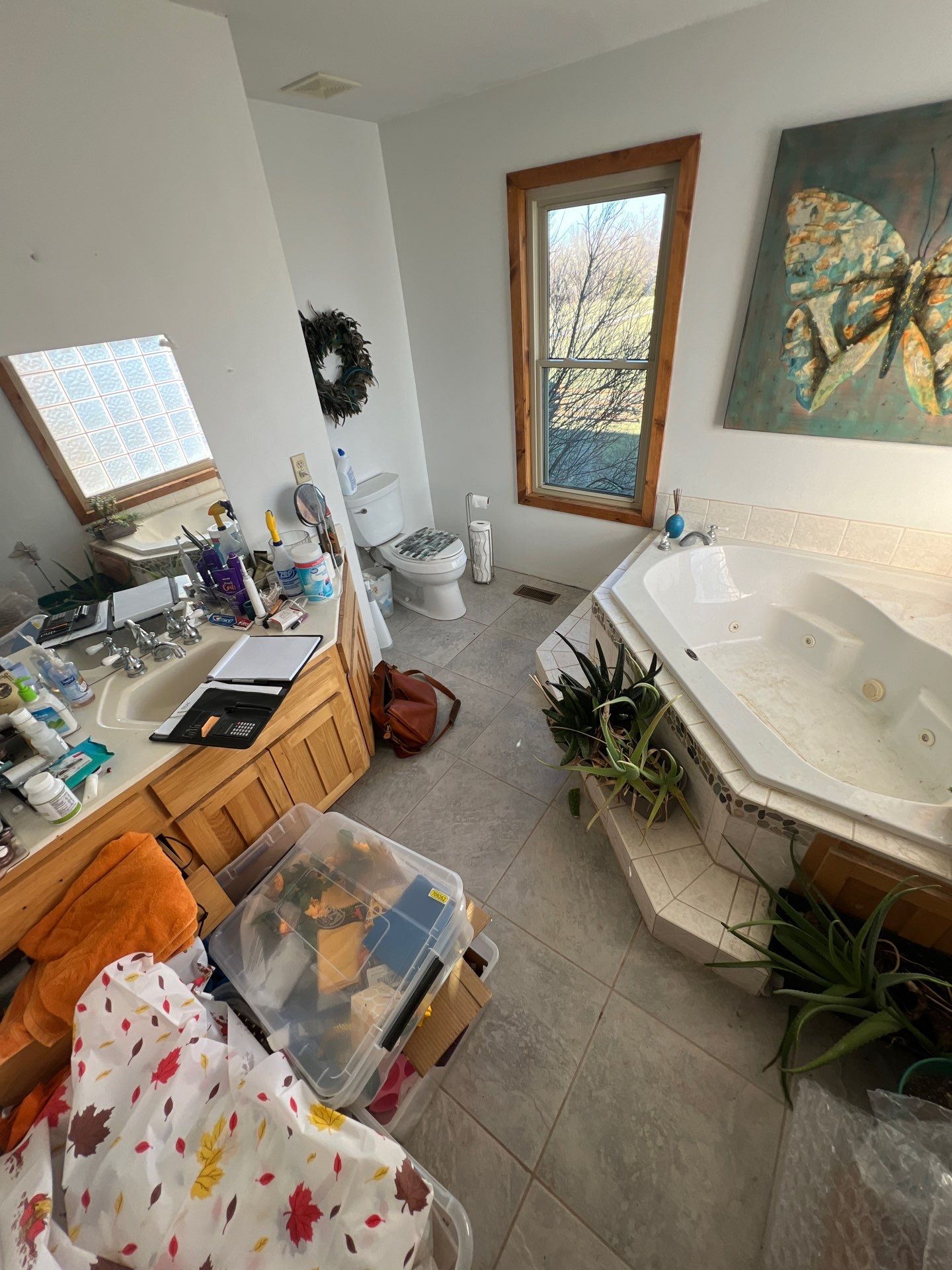 Bathroom Remodel using Shower Base by The Shower Company