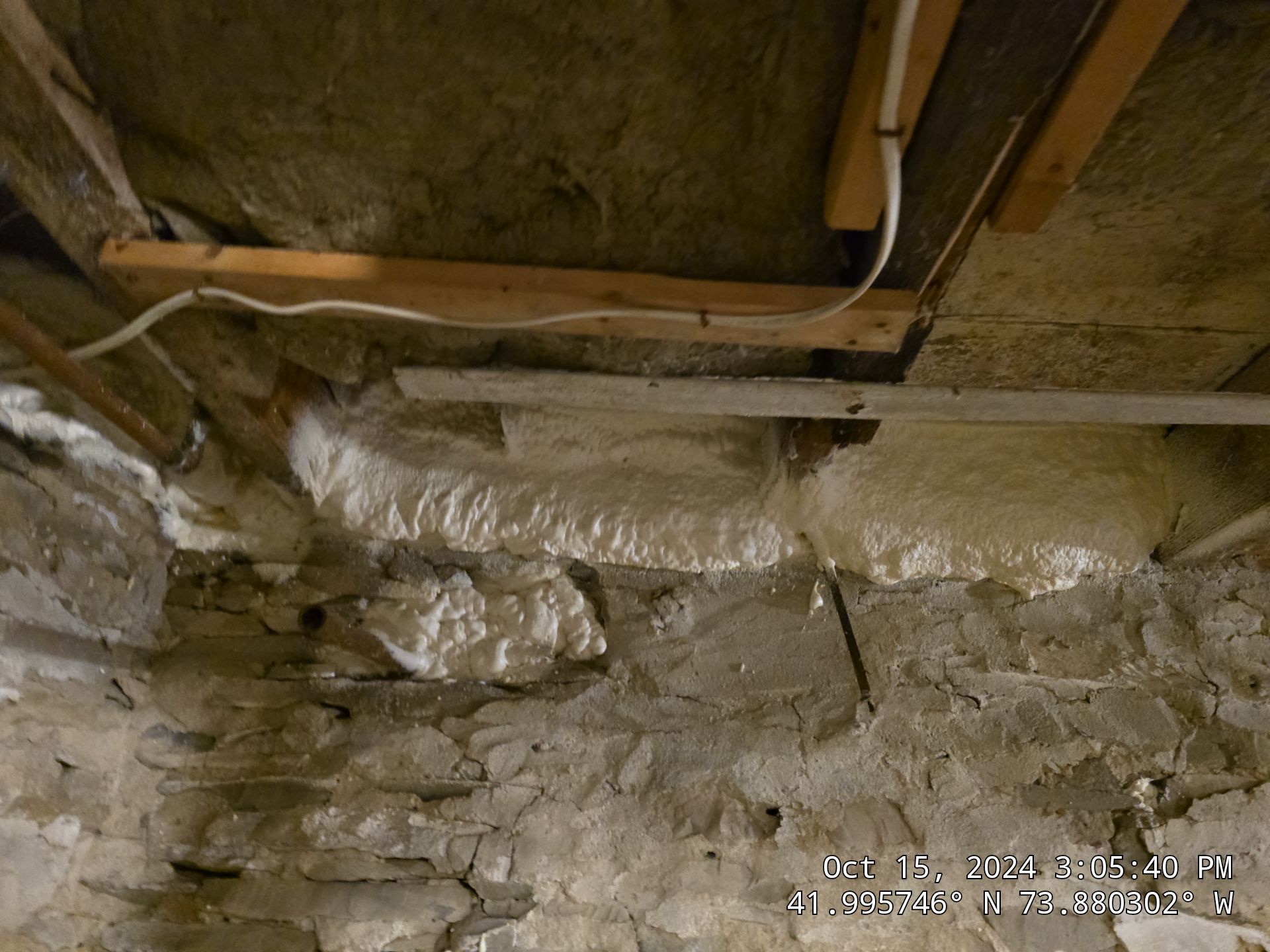 Attic Insulation using open cell spray foam by NYS Foam & Energy
