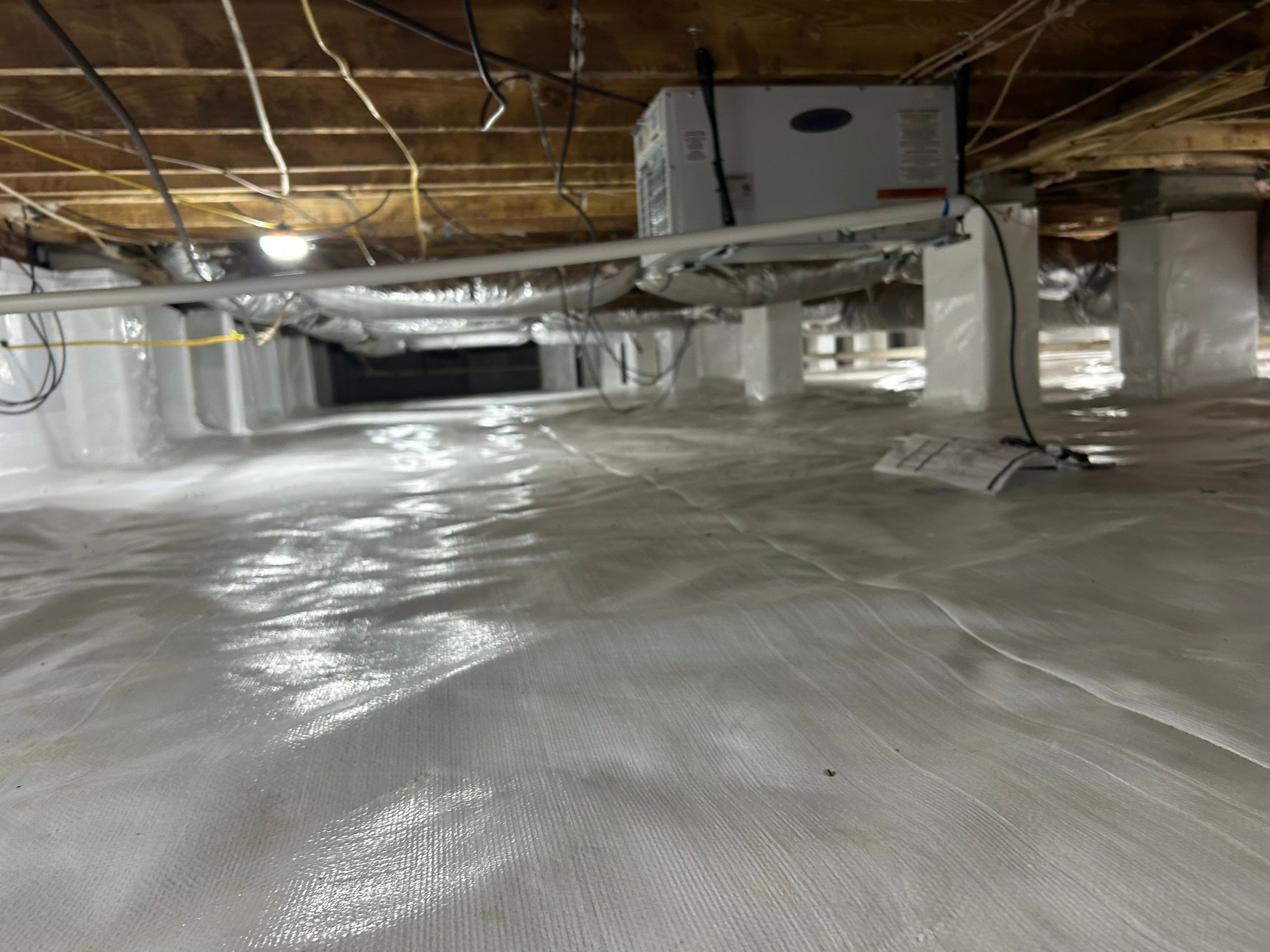 Encapsulation, Attic Insulation, and Attic Fan Project by Impact Crawlspace