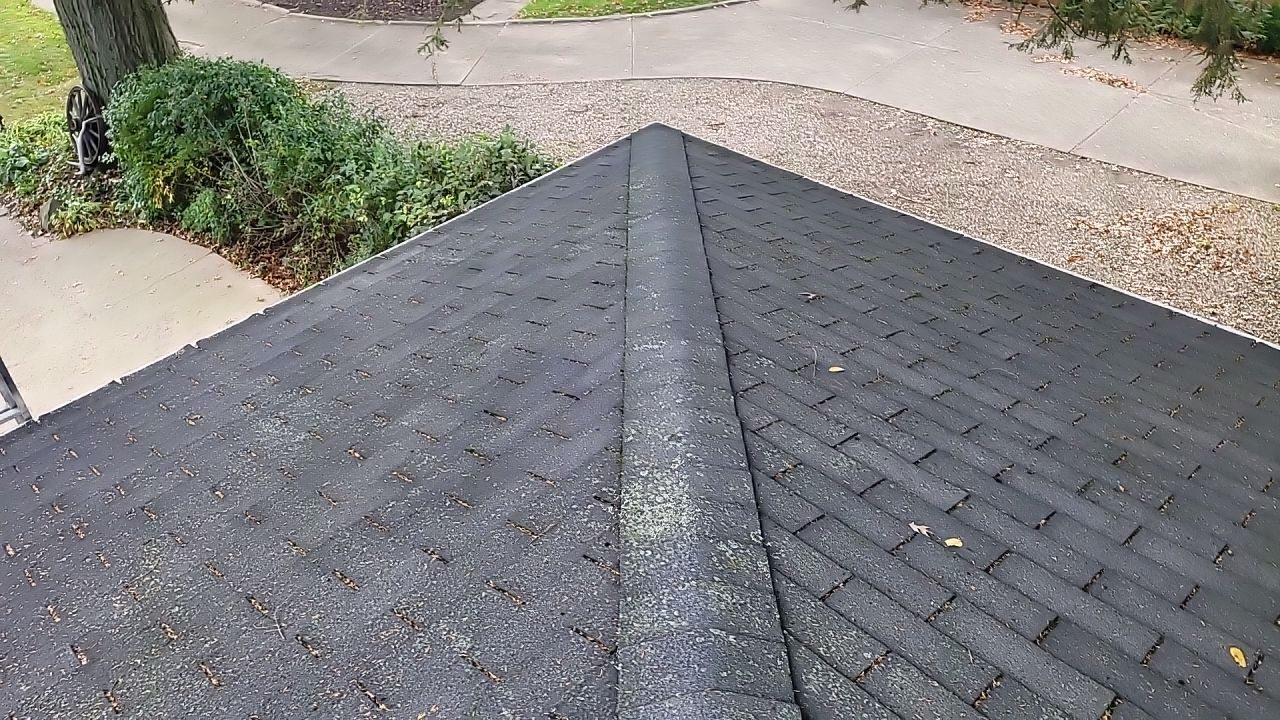 ATLAS PINNACLE COLOR: SCOTCHGARD BLACK DRIP EDGE: WHITE by Eagle Eye Roofing