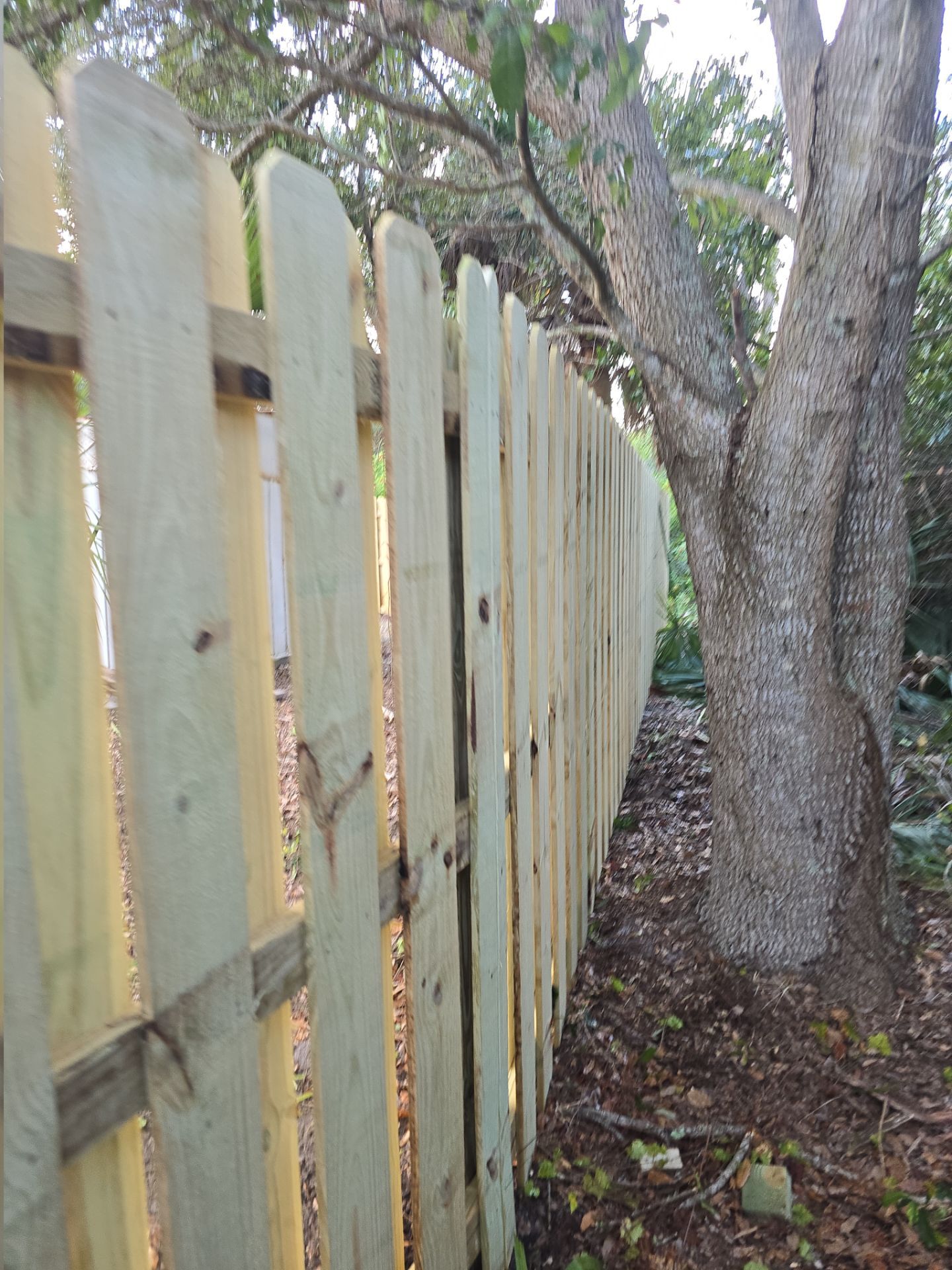 Shadowbox Wood Fence in Englewood by True Fence LLC