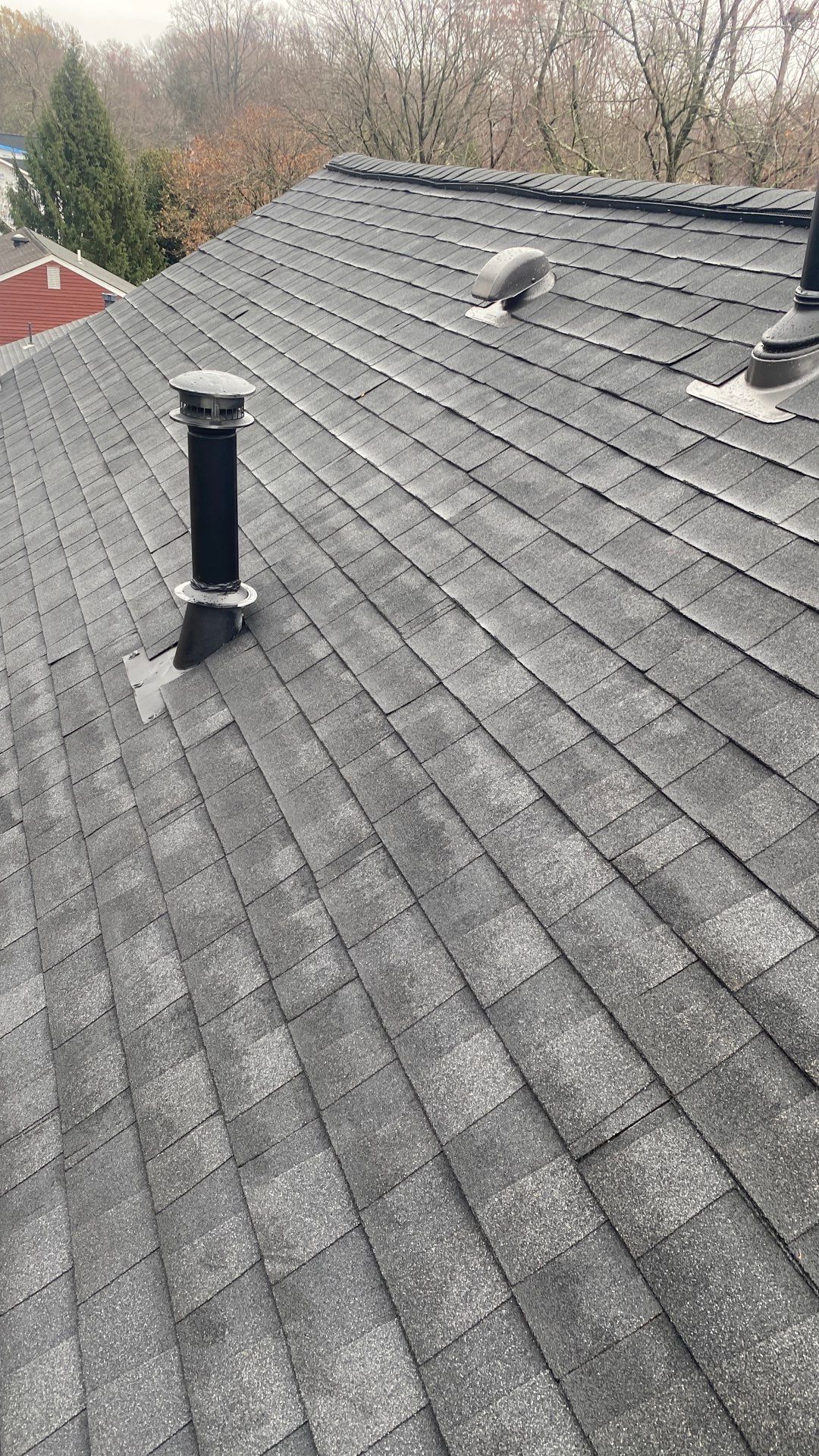 Falls Church: Residential Roof Replacement with CertainTeed Landmark Pro in Max Def Charcoal Black by RM Banning, Inc.