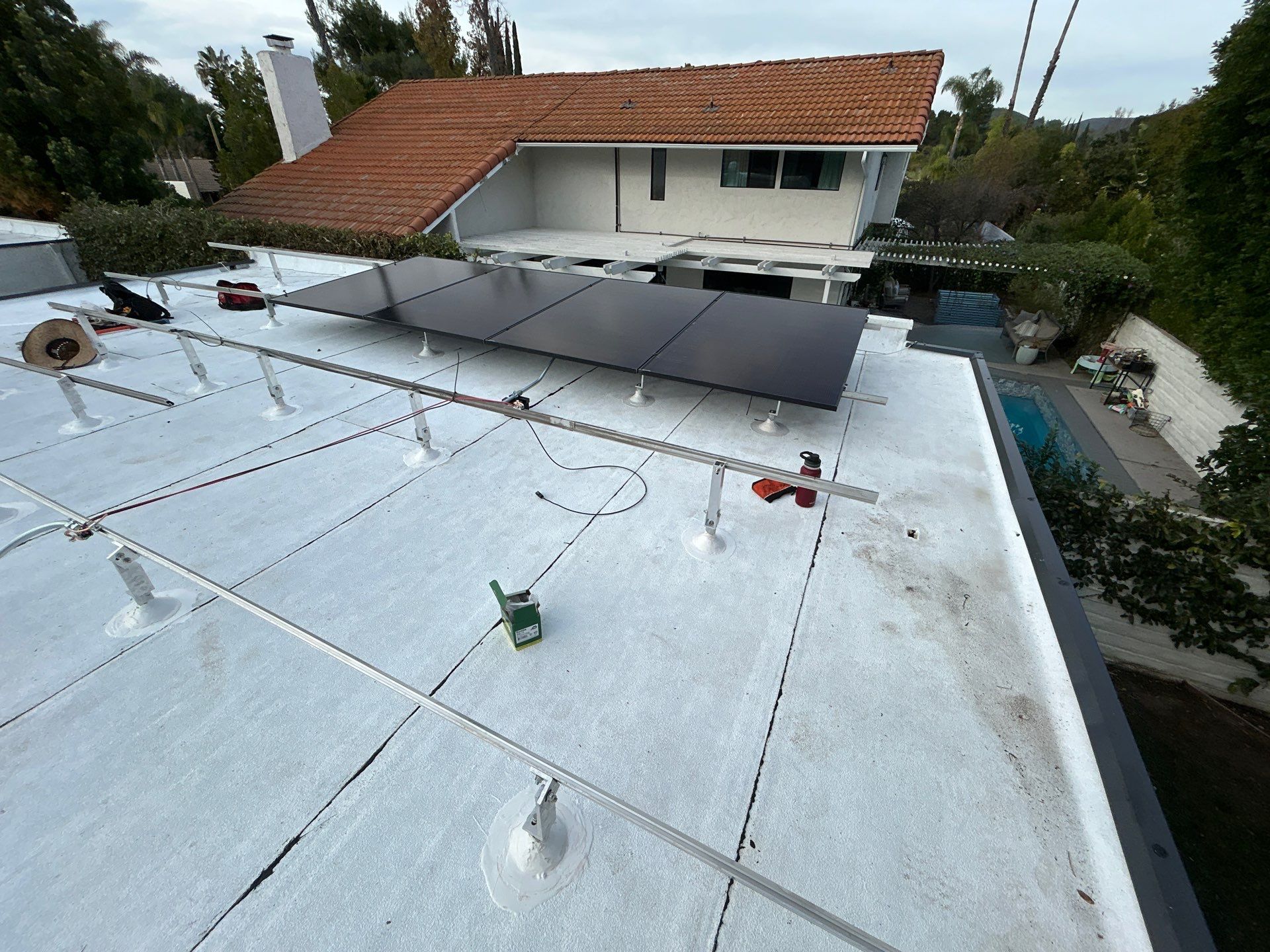 30-Panel Solar System and Tesla Powerwall 3 Installation in Westlake Village by AWS Solar