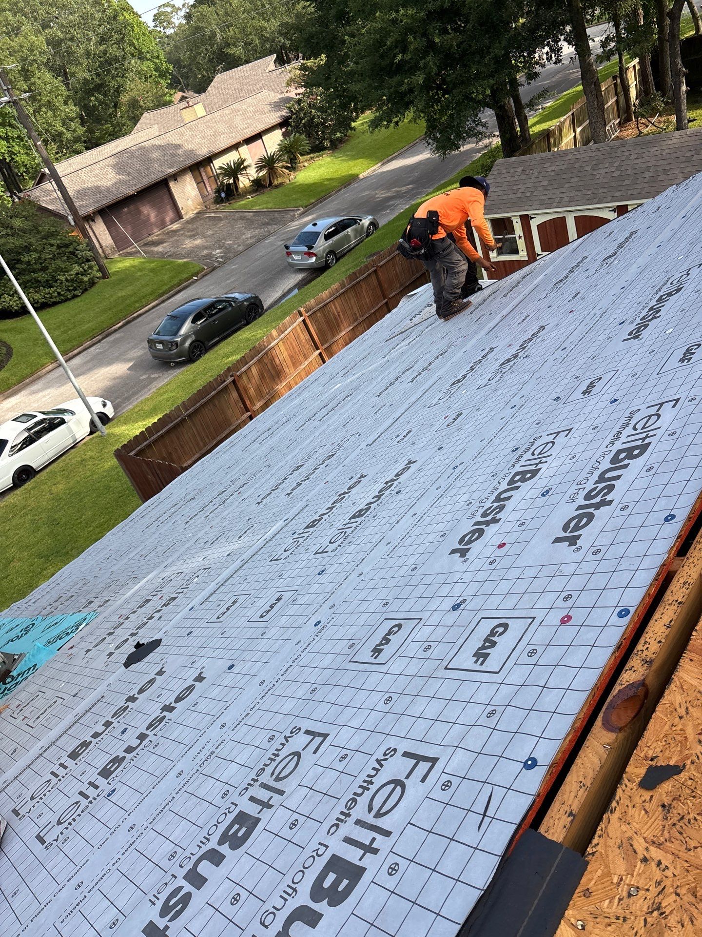 Roof Replacement Crosby by Roof Repair Company