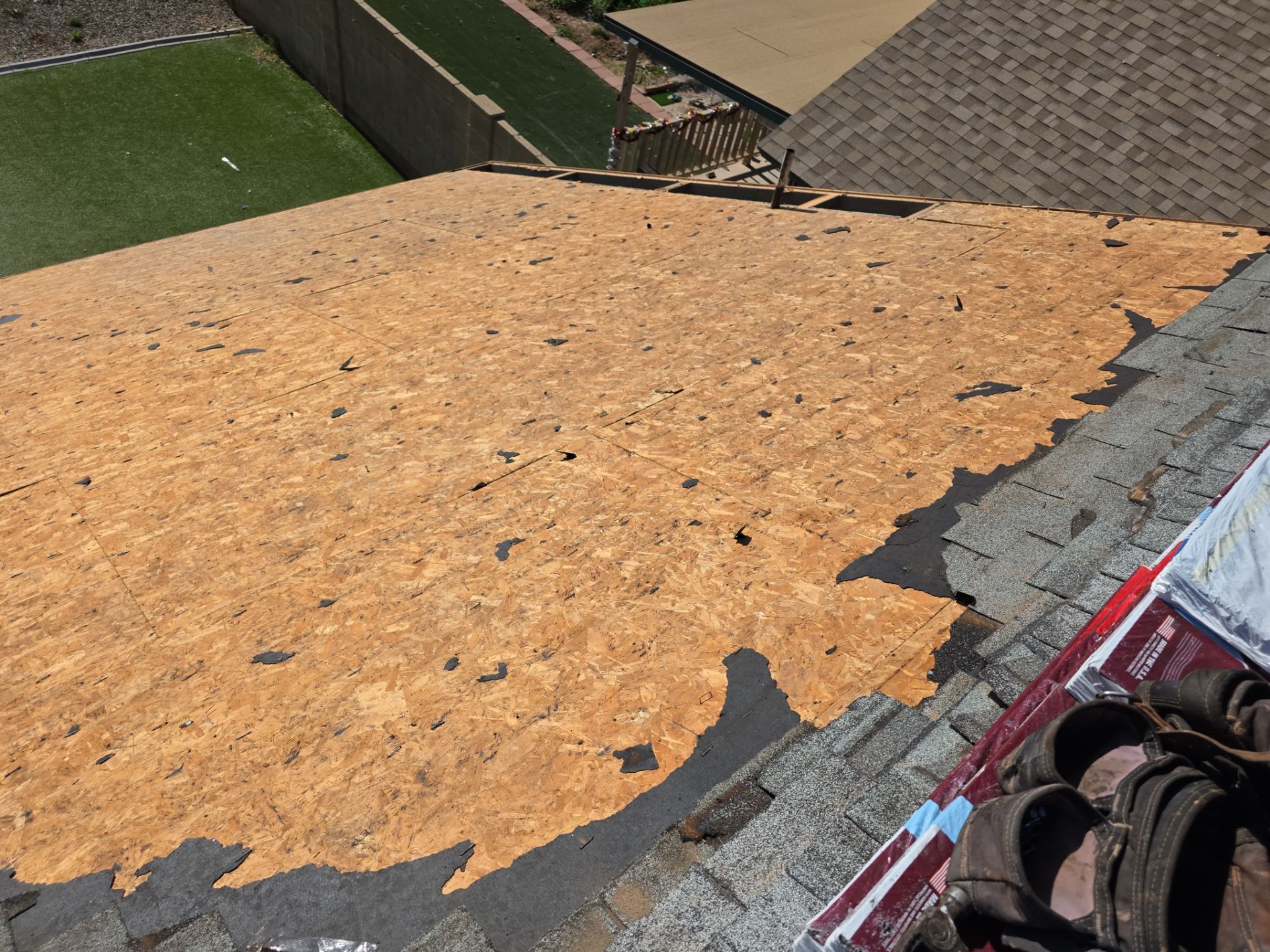 Residential Roof Install using GAF by Weather-Tite Roofing