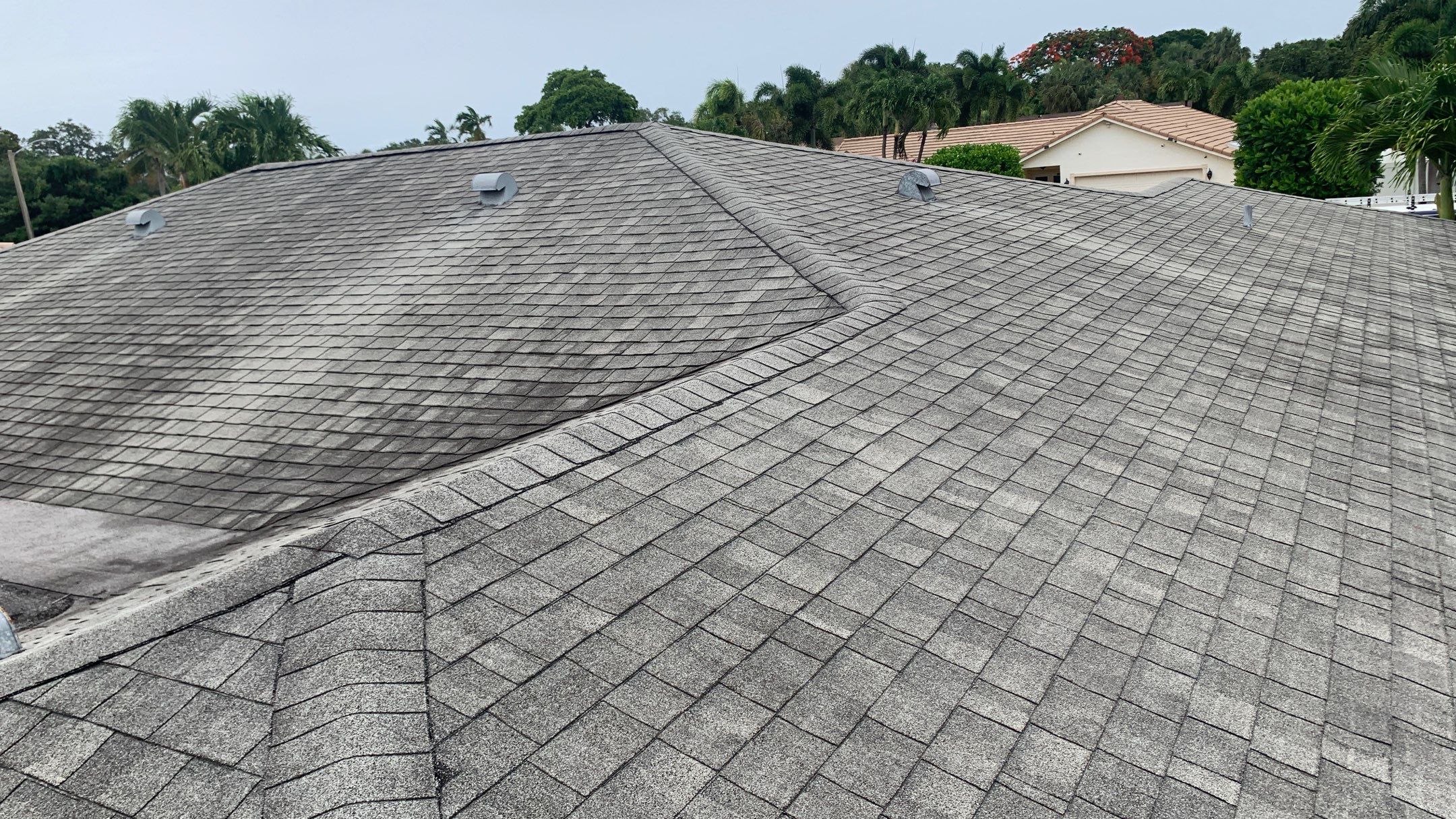 Residential Roofing Installation using 1" Nail strip metal roof by BLUES BROTHERS ROOFING