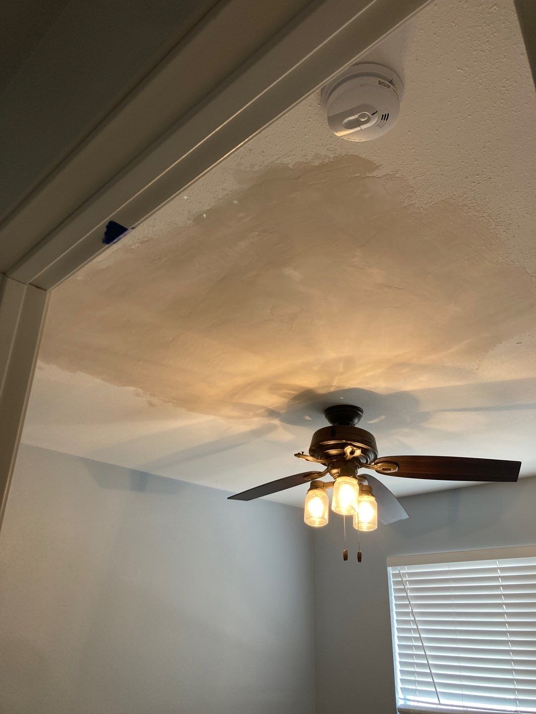 Large Ceiling Drywall Repair by Andre Handyman