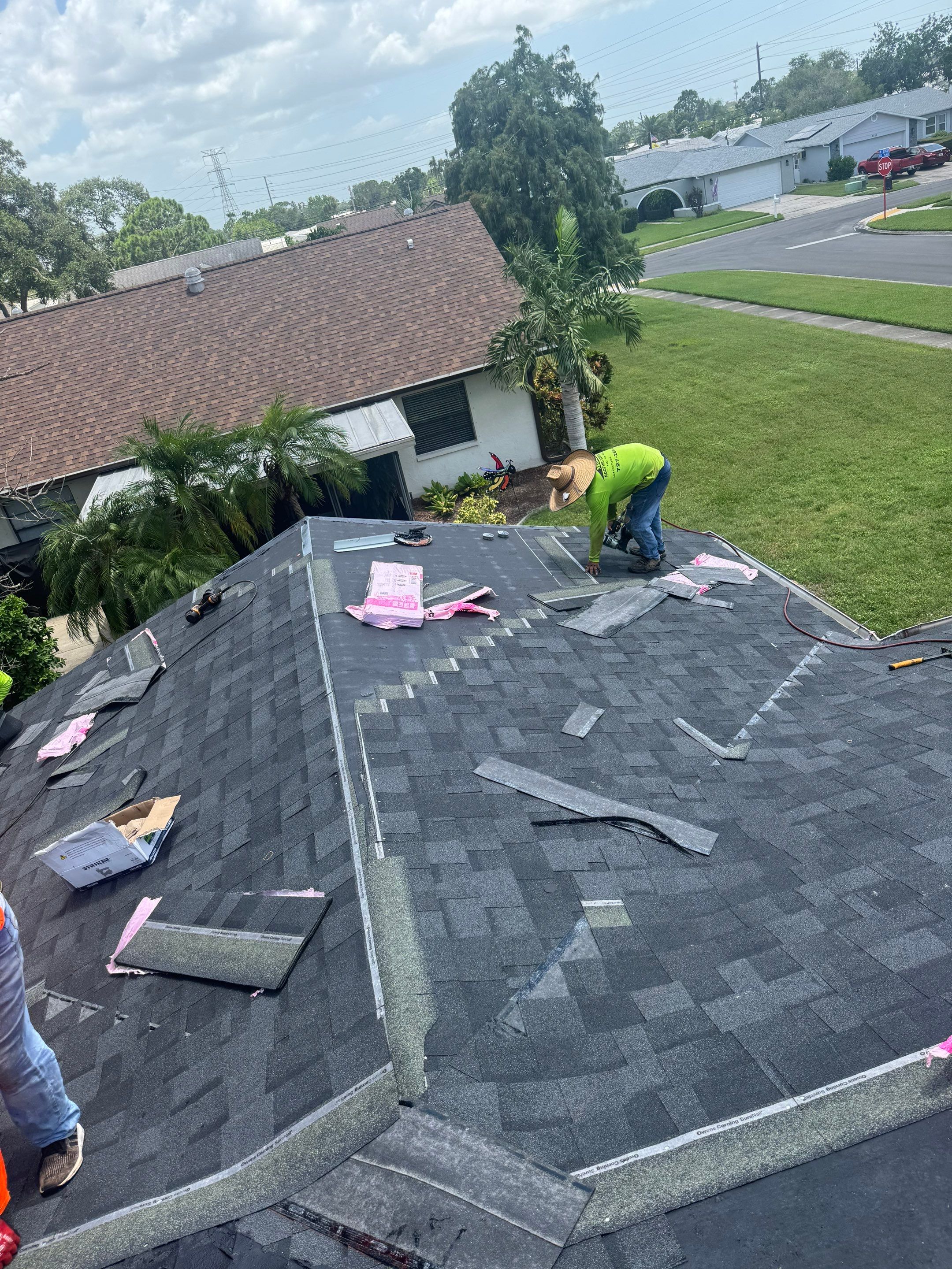 Project in Clearwater 33762 by Mitchell Roofing Company LLC 