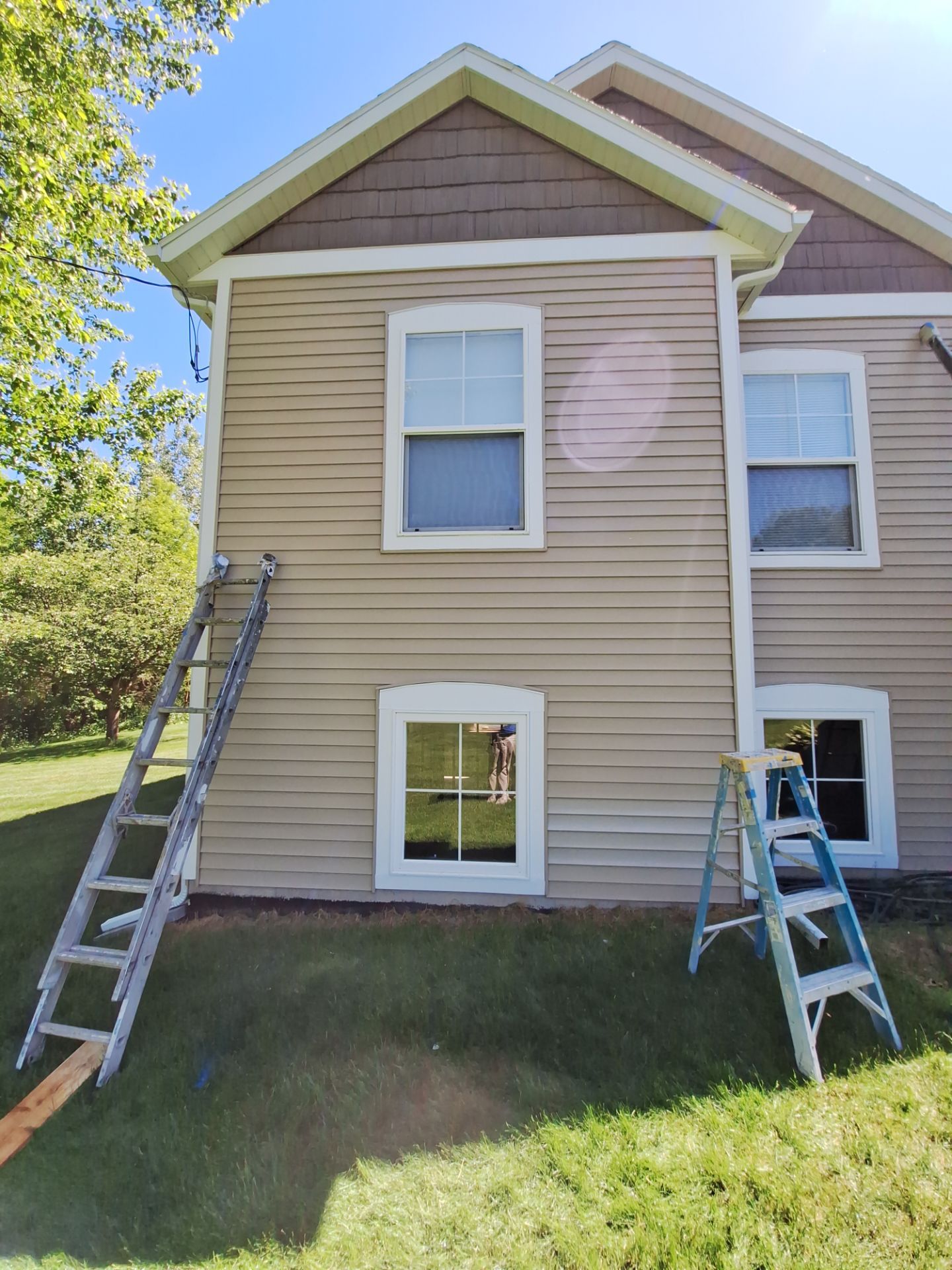 Exterior trim caulking, prime and paint. by Gordon Painting