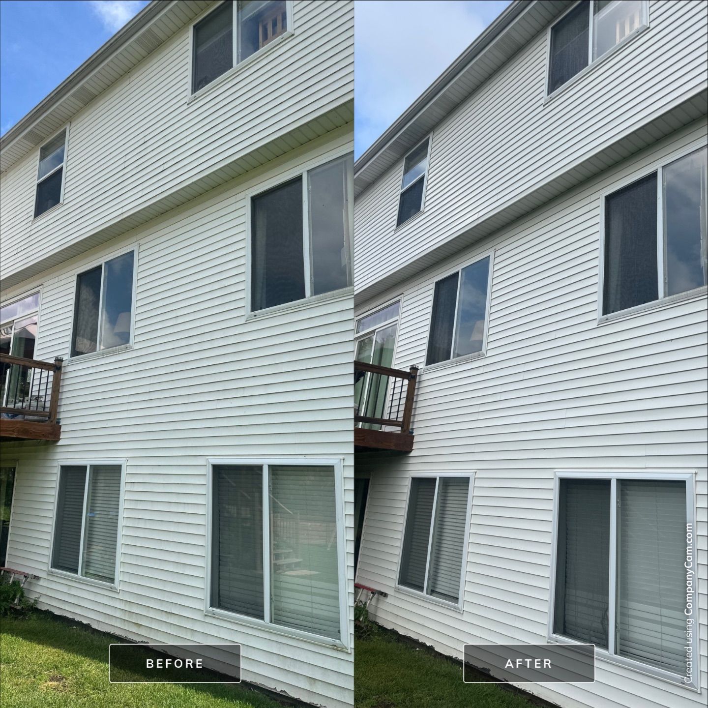 Project in McHenry by Simmons Power & Soft Washing