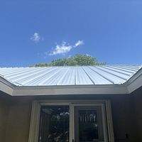 24ga 1.5" Mechanical Seam Mill Finish by Total Roofing System The Metal Roof Experts