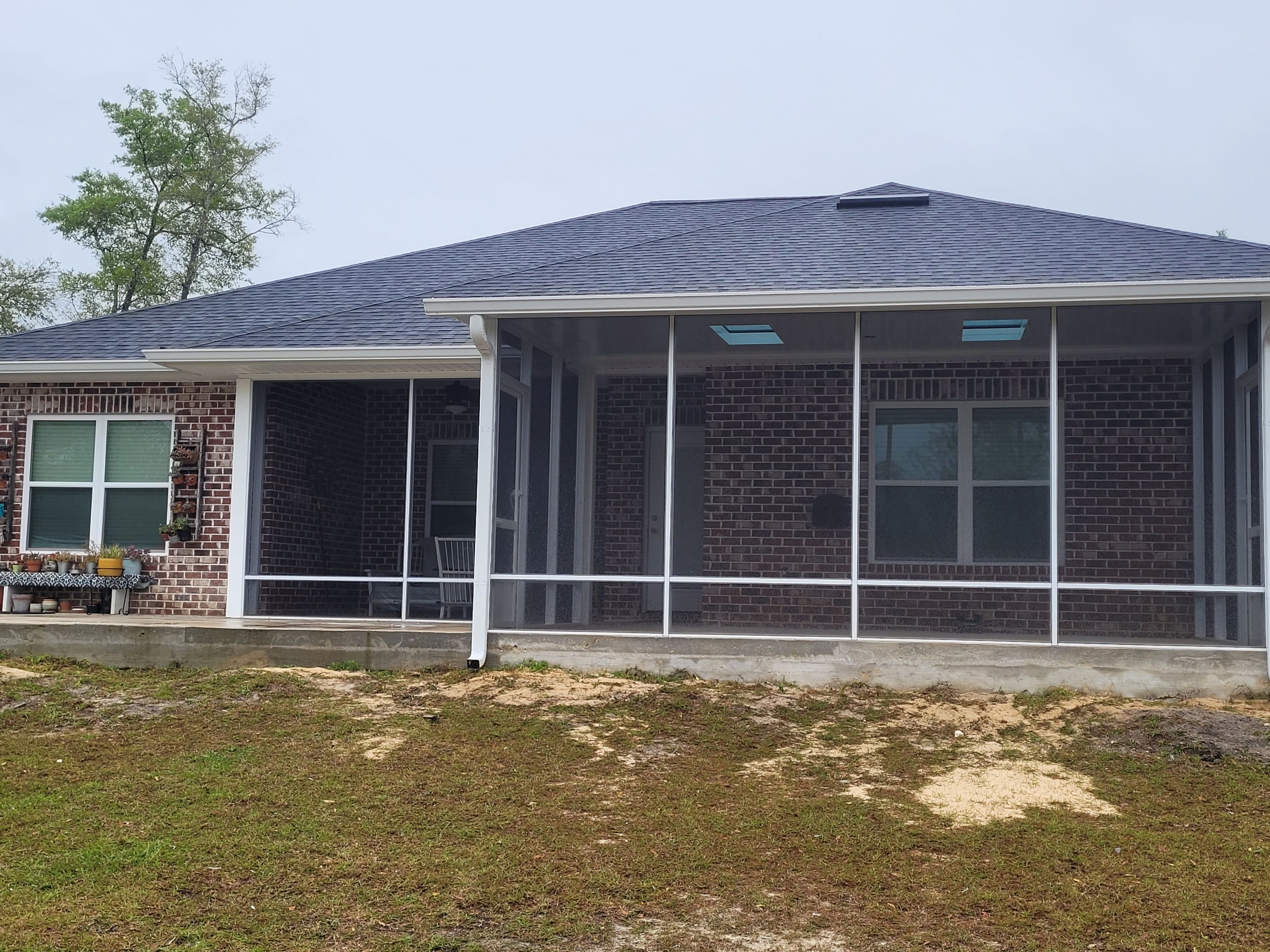 Screen Room w/Sunlight in Southport, FL by Titan Sunrooms