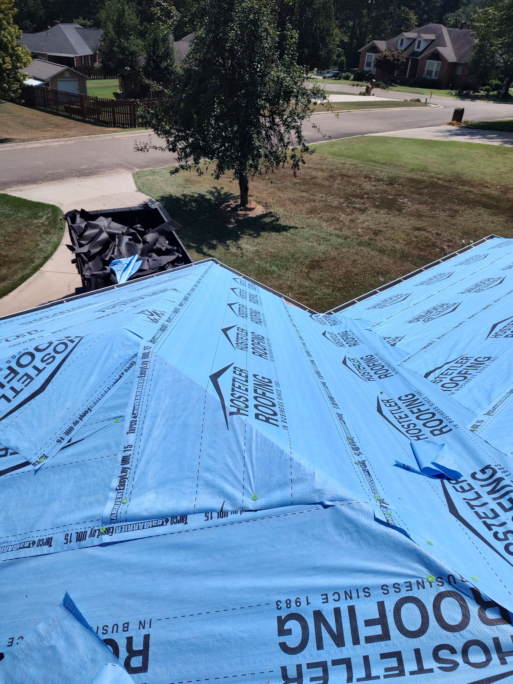 Residential Roofing Repair using Malarkey Vista: Midnight Black by Hostetler Roofing