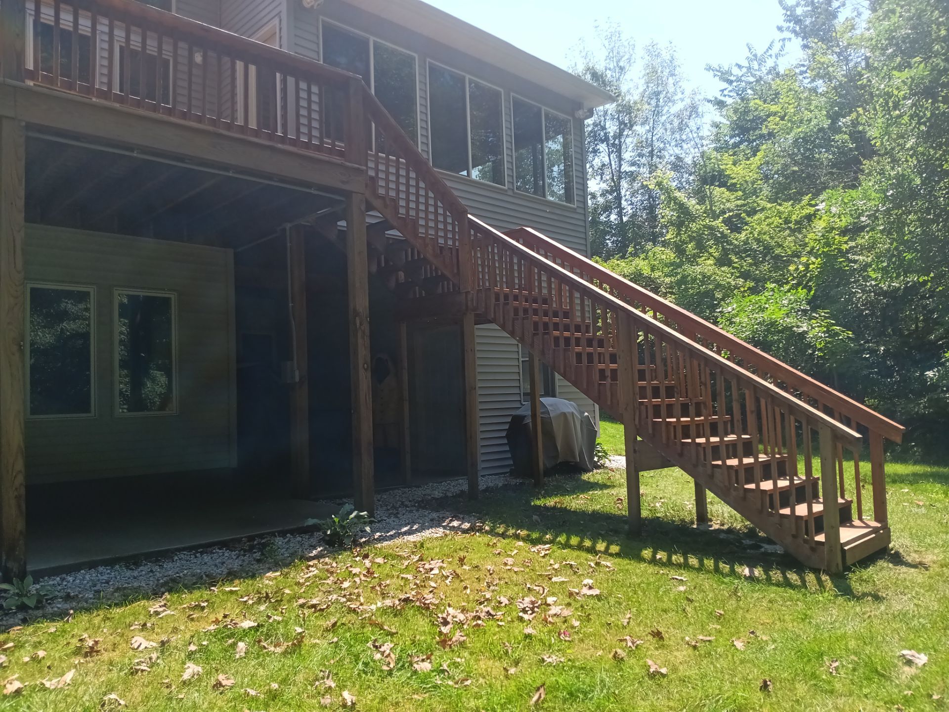 Deck and steps staining! by Gordon Painting