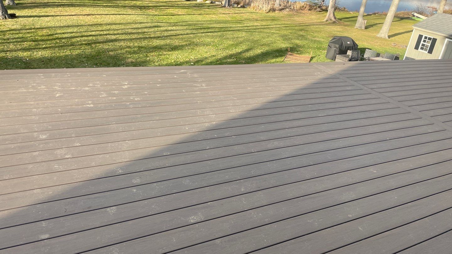 Deck Resurface + Extension  in Randolph by deck guardian