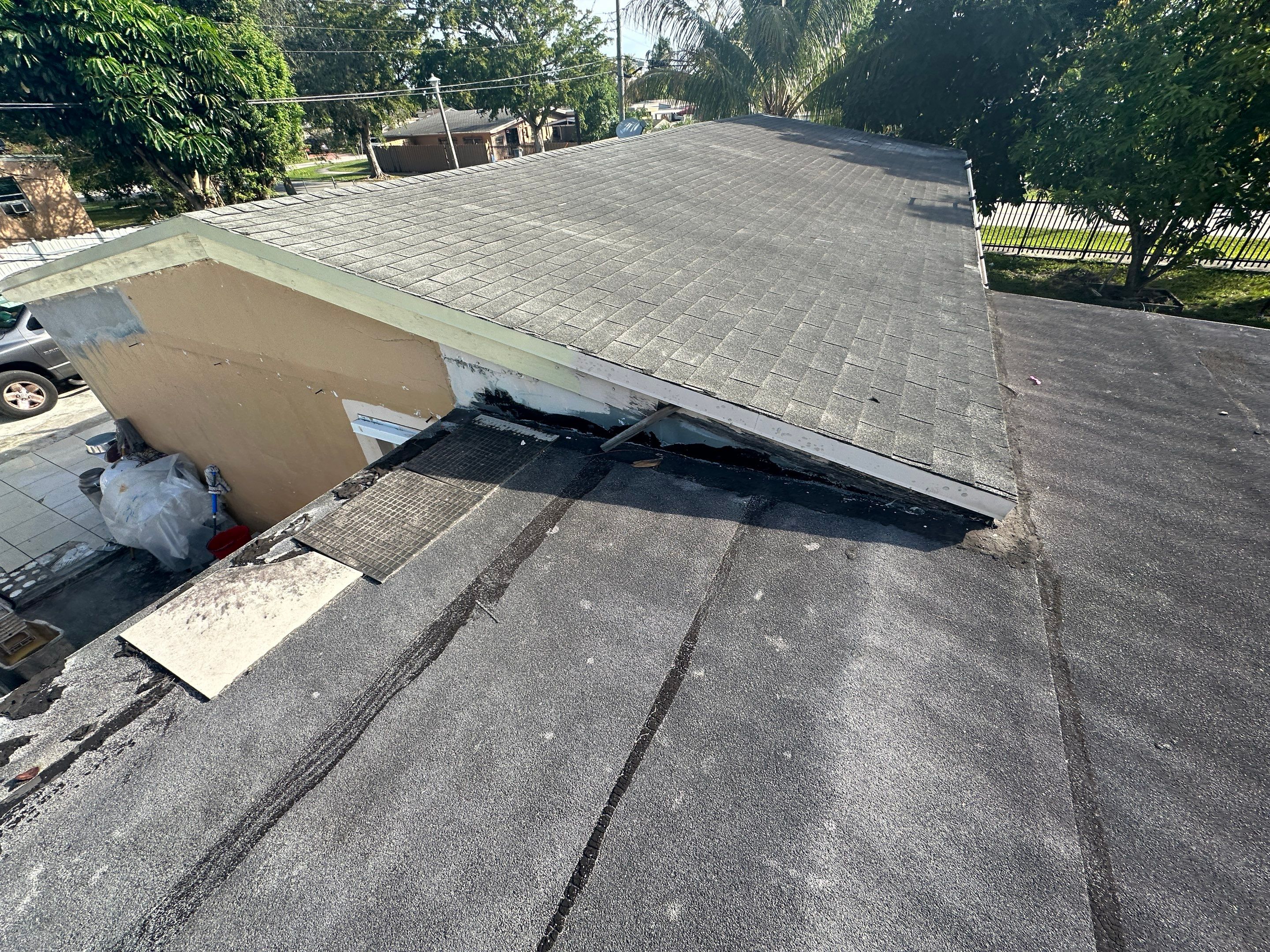 Roof Damage Claim in North Miami by FLAPA & KeyStone
