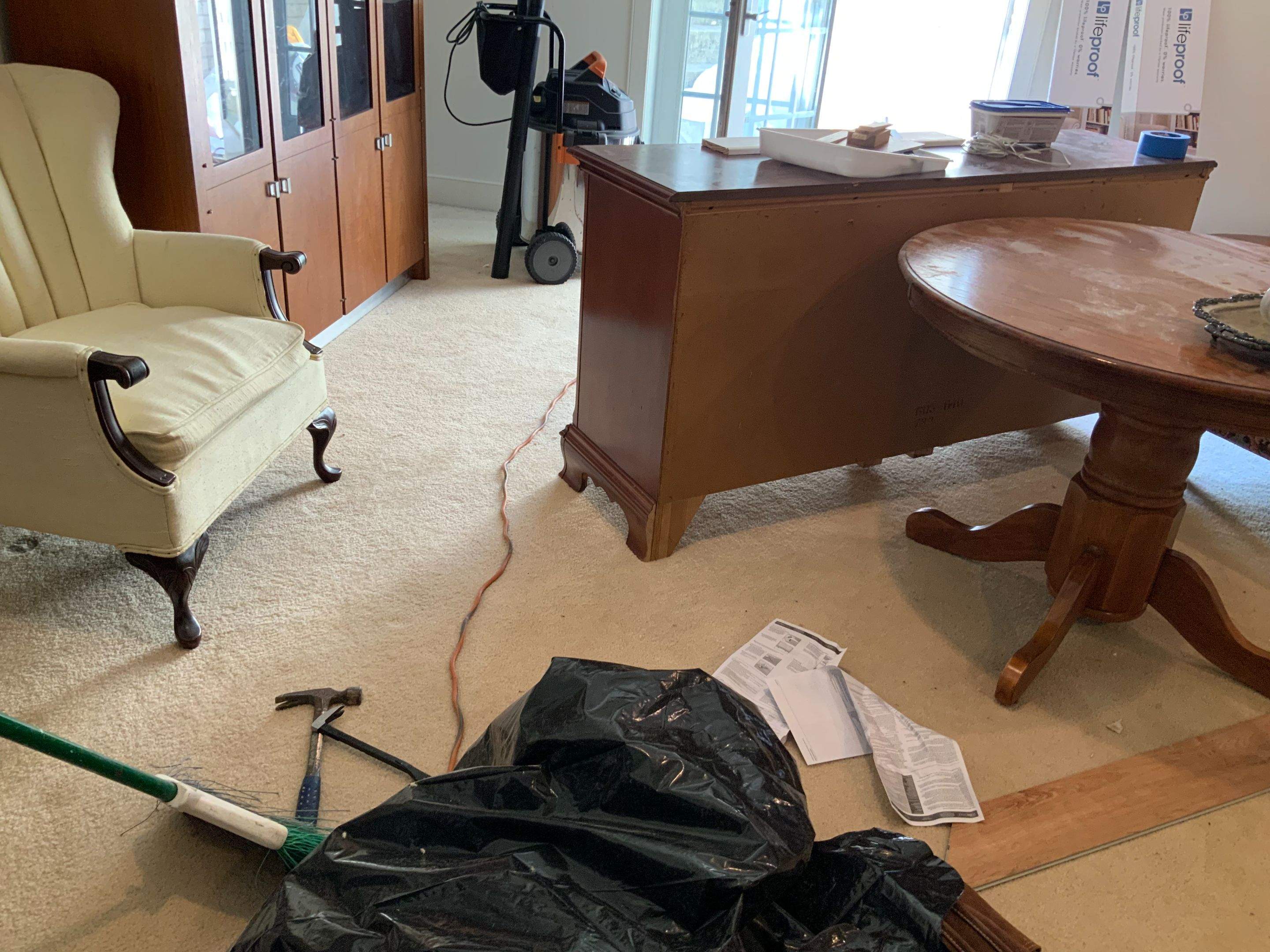 Flooring Installation using Laminate floors Installtion  by Alpha Design Services