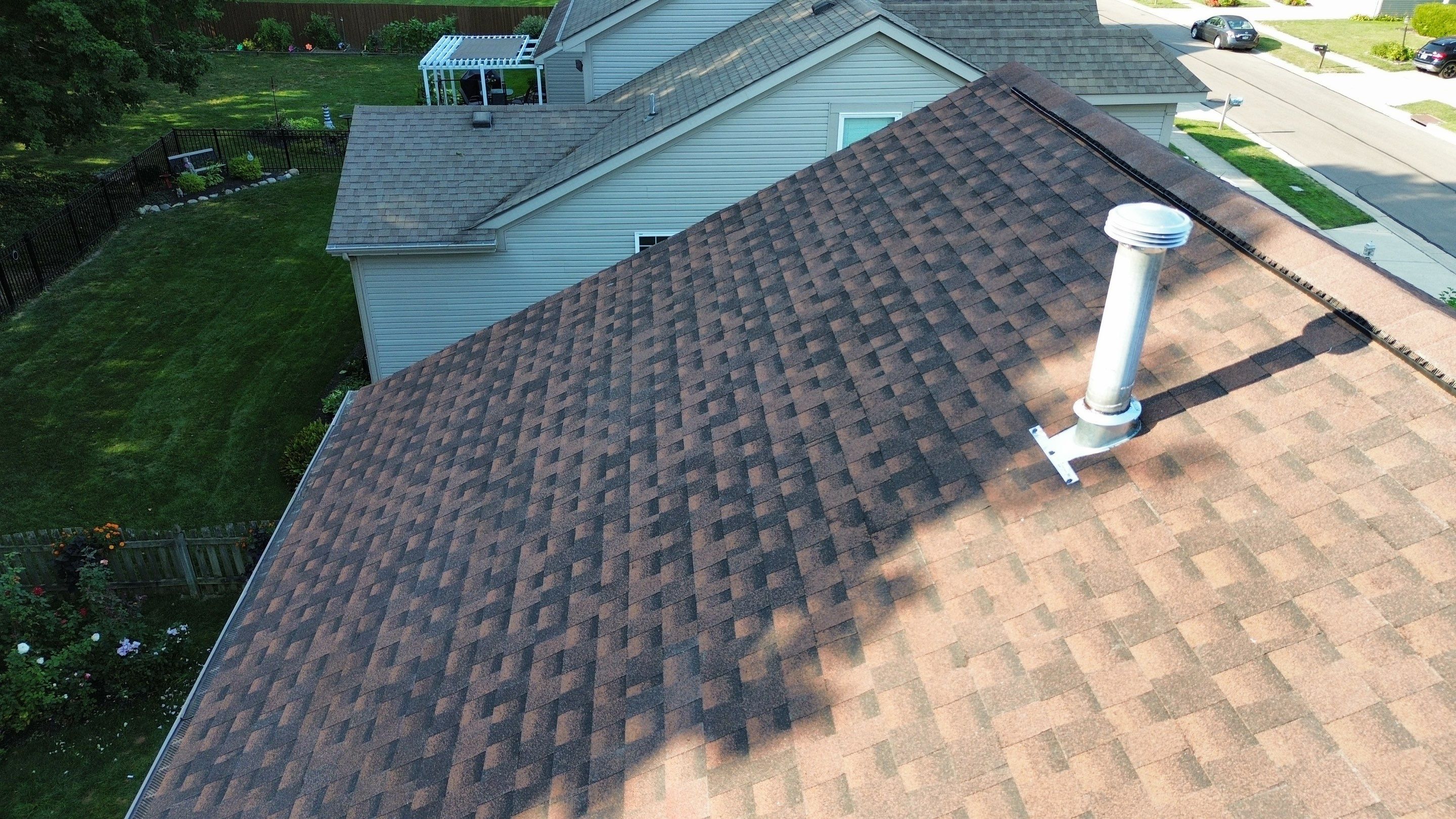 Residential Roofing Installation using Timberline HDZ Shingles - Hickory by RoofX 