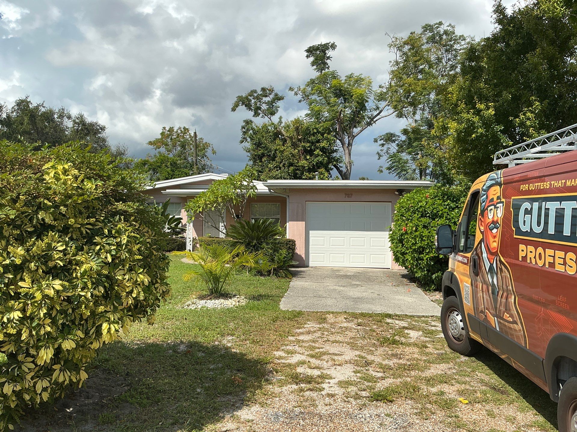 Replace Seamless Gutters in St. Petersburg FL by Gutter Professors