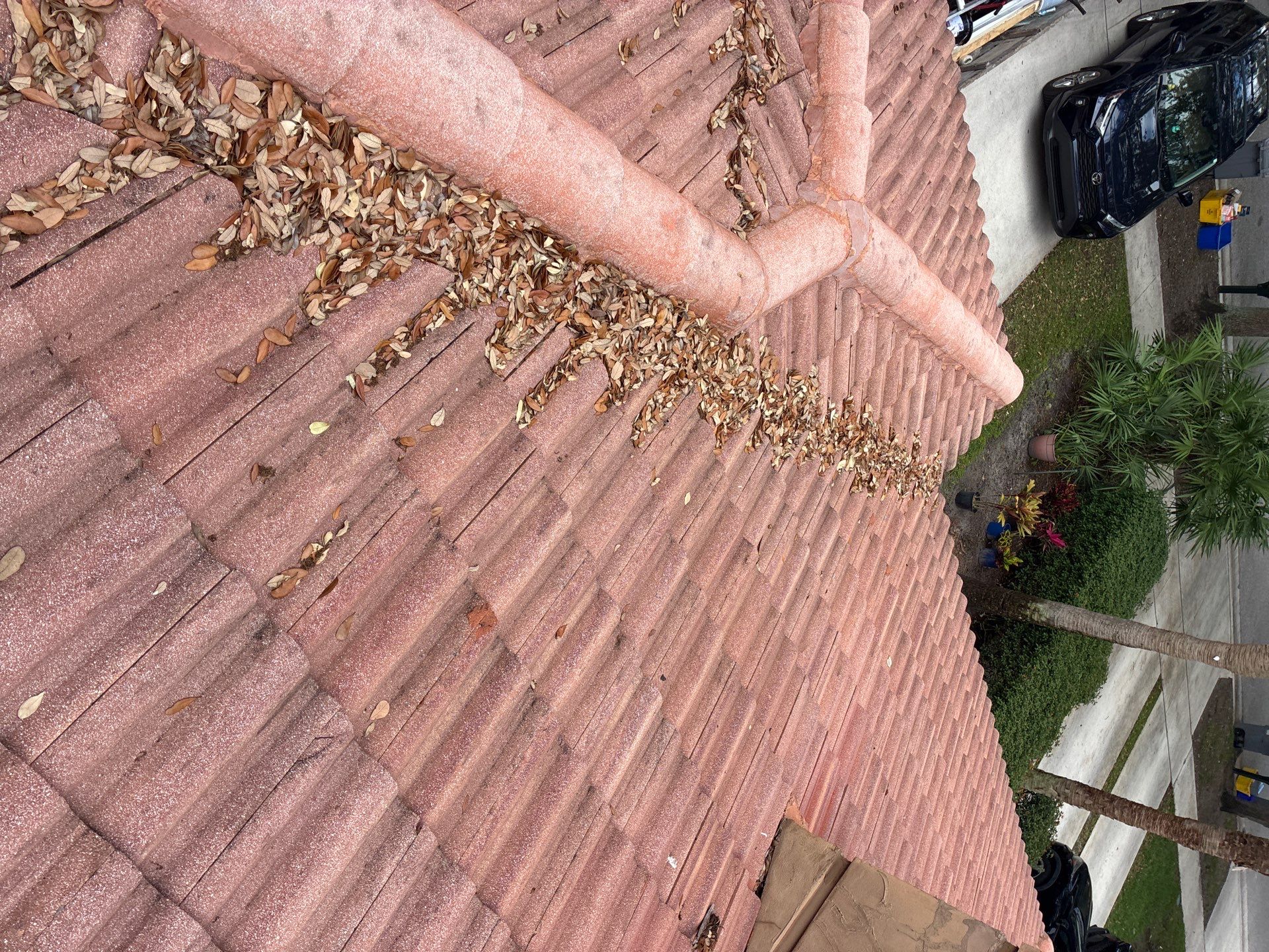 Clay Tile Roof Repair and Structural Fascia Replacement in Boynton Beach by Aastro Roofing