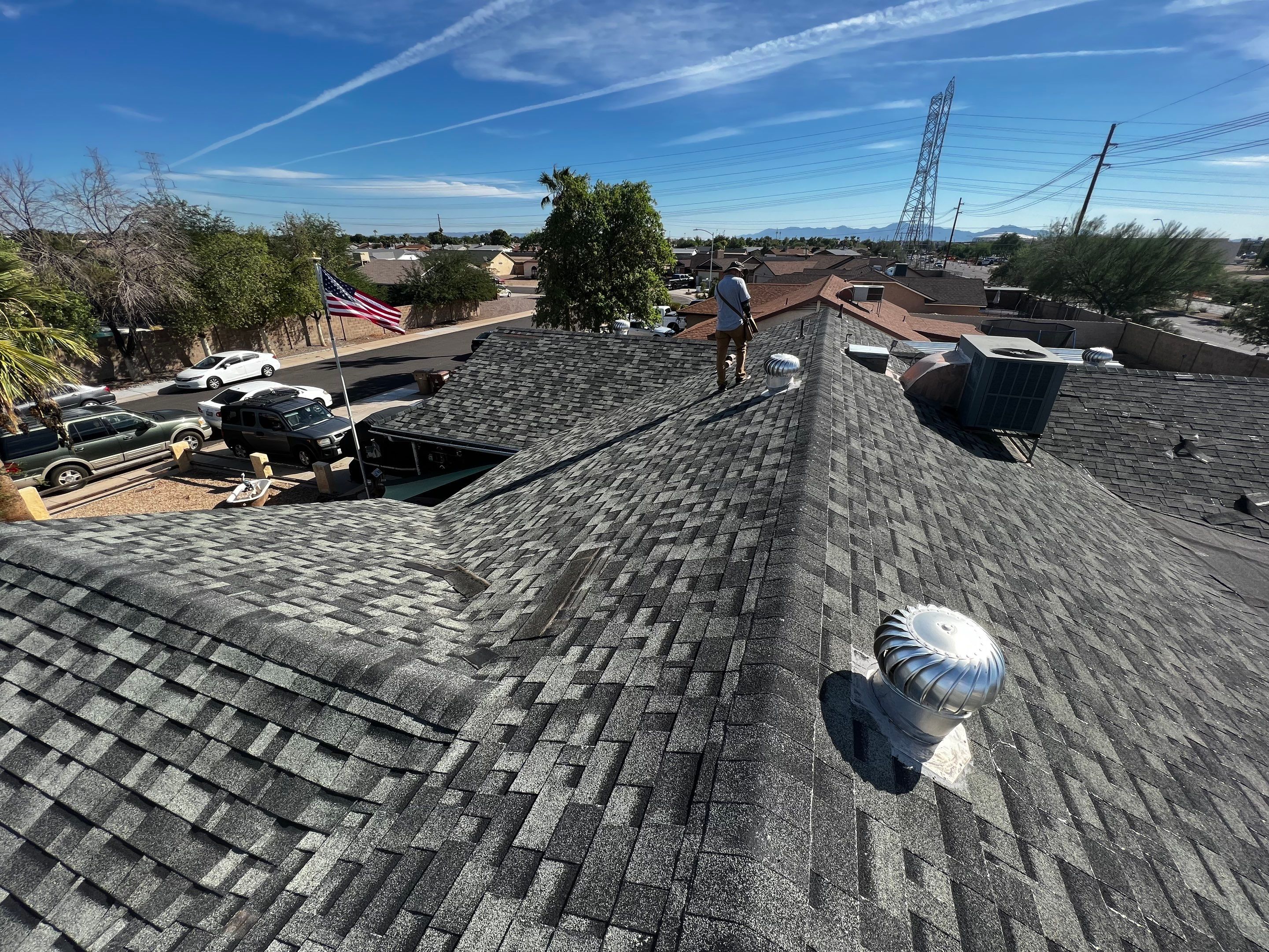 Rick's Interior & Full Re-Roof by All Storm Roofing & Construction