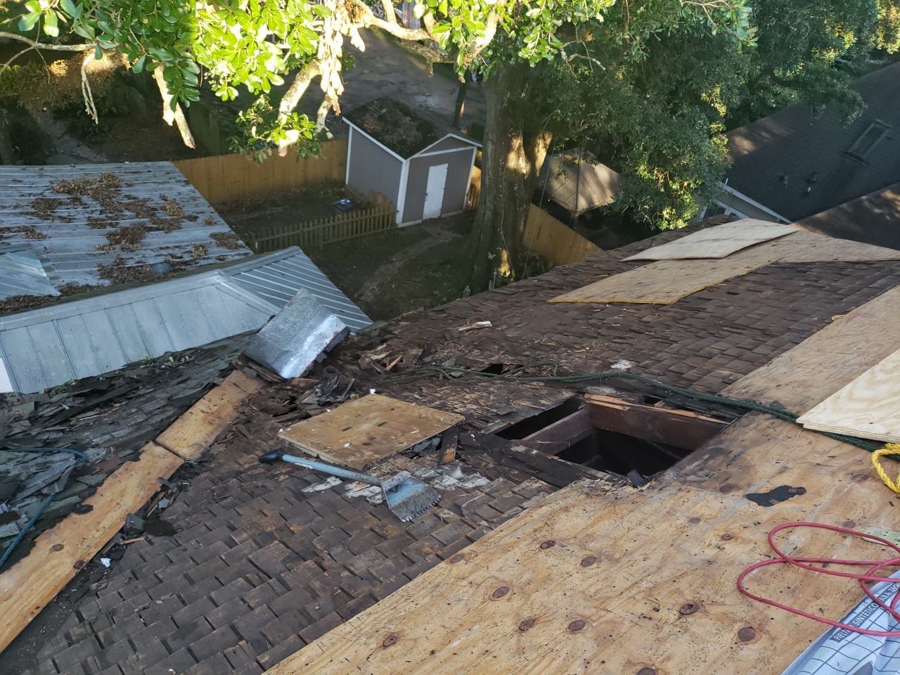 Residential Roofing Installation by American Roofing & Construction LLC