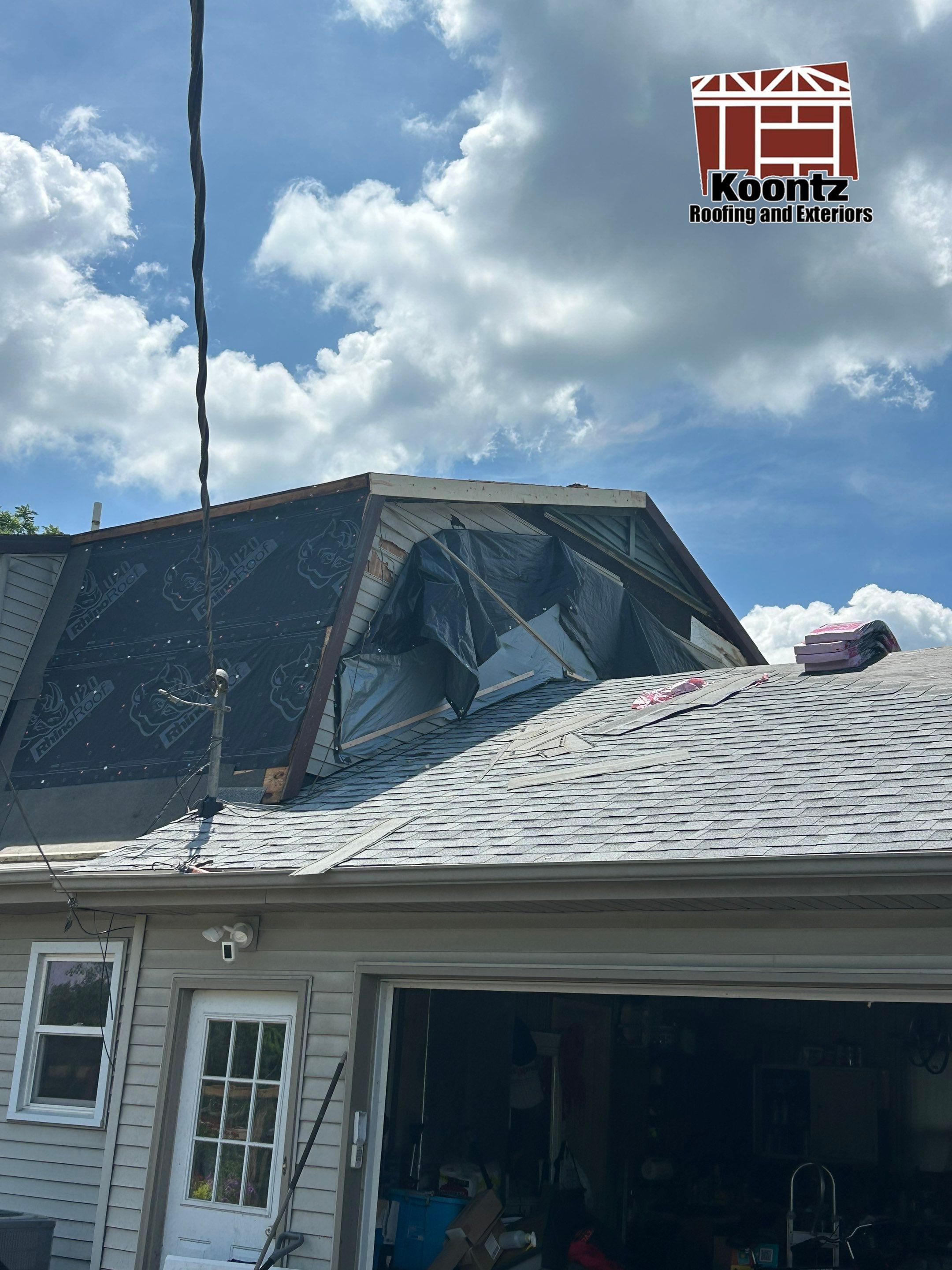 Roof & Exterior Installation by Koontz Construction