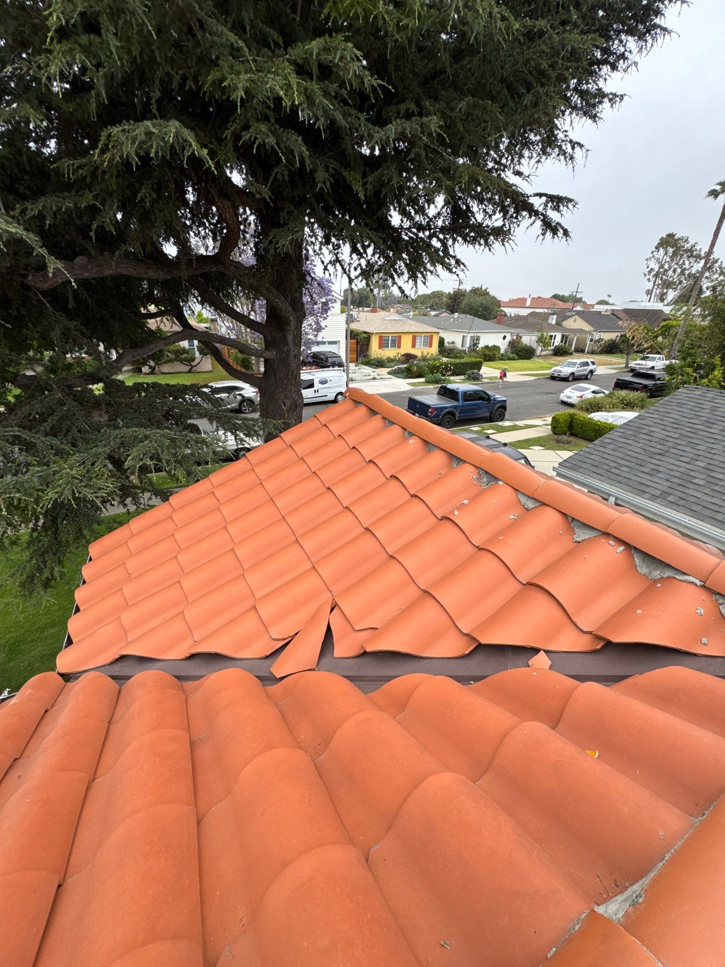 Tile Reset and Silicone Membrane Installation by Hull Brothers Roofing