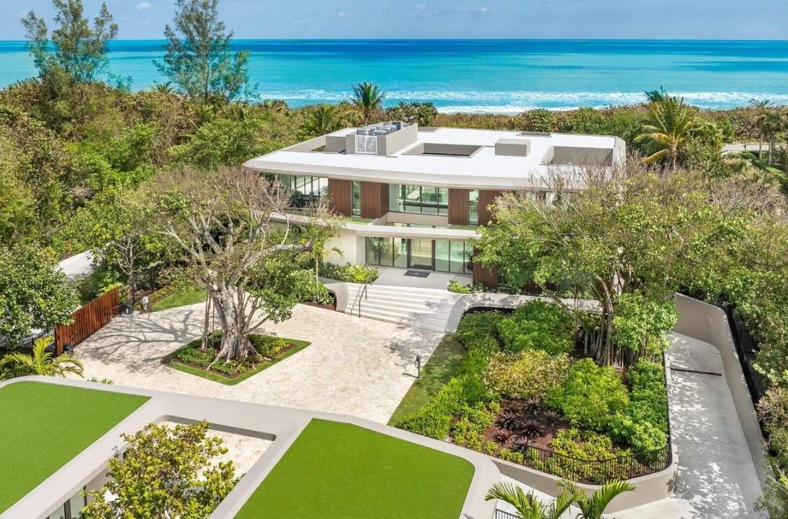 Custom Home in Hobe Sound by Toledo Iron Works