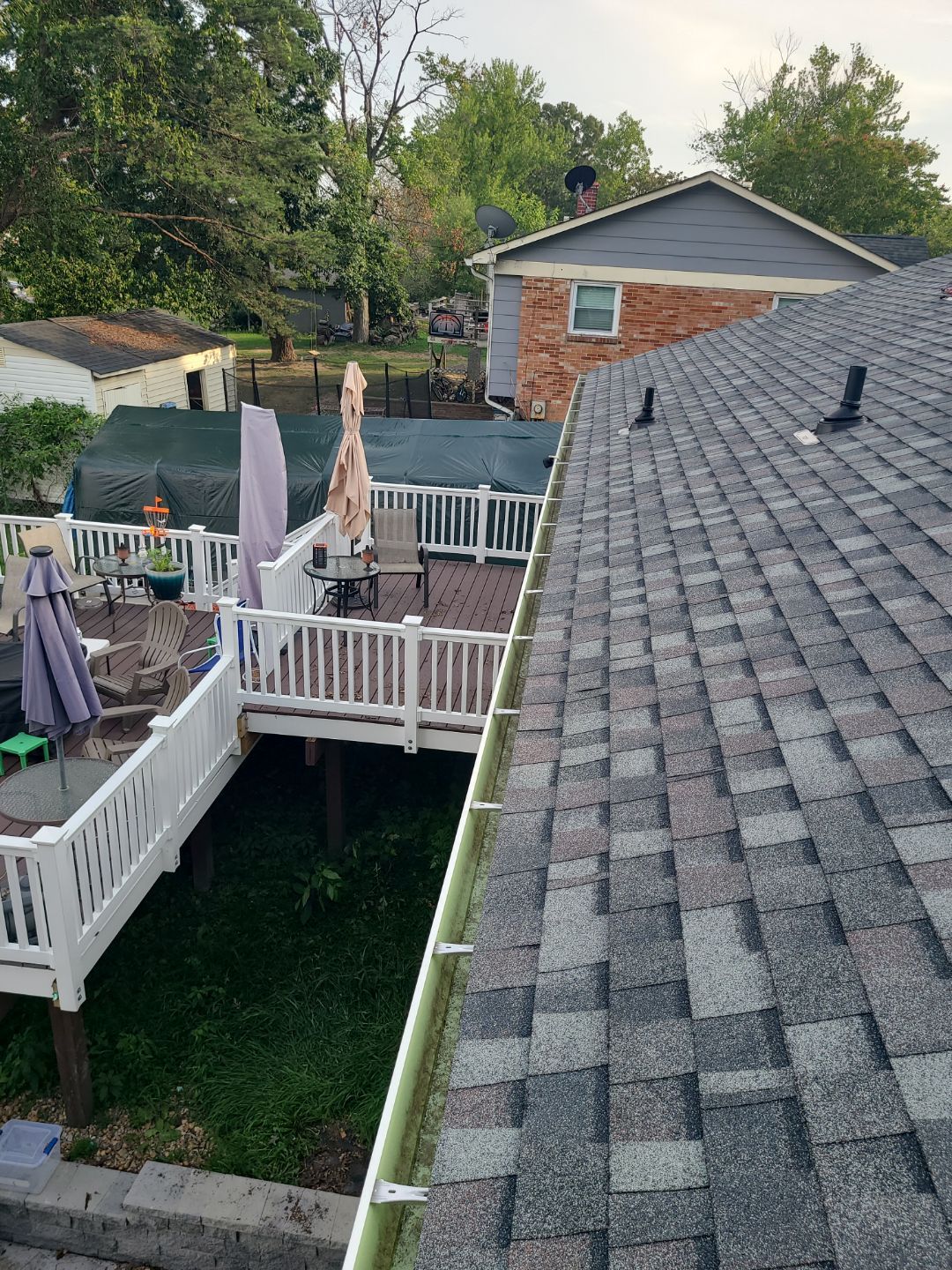 Woodbridge: Roof Replacement with CertainTeed Landmark Pro Designer Shingles in Max Def Colonial Slate by RM Banning, Inc.