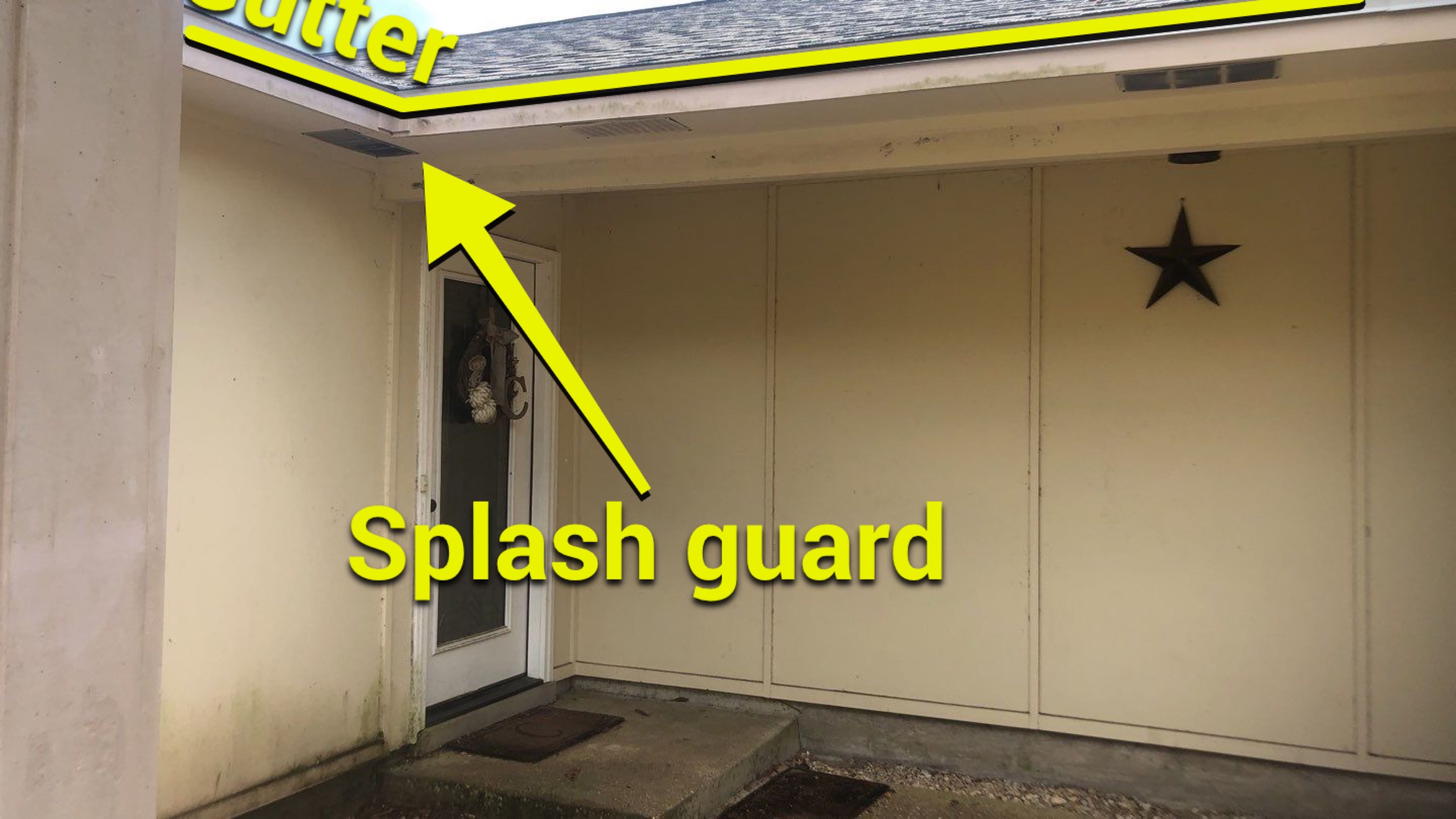 Gutter Installation using K-Style Seamless Gutters by Gutter Professors