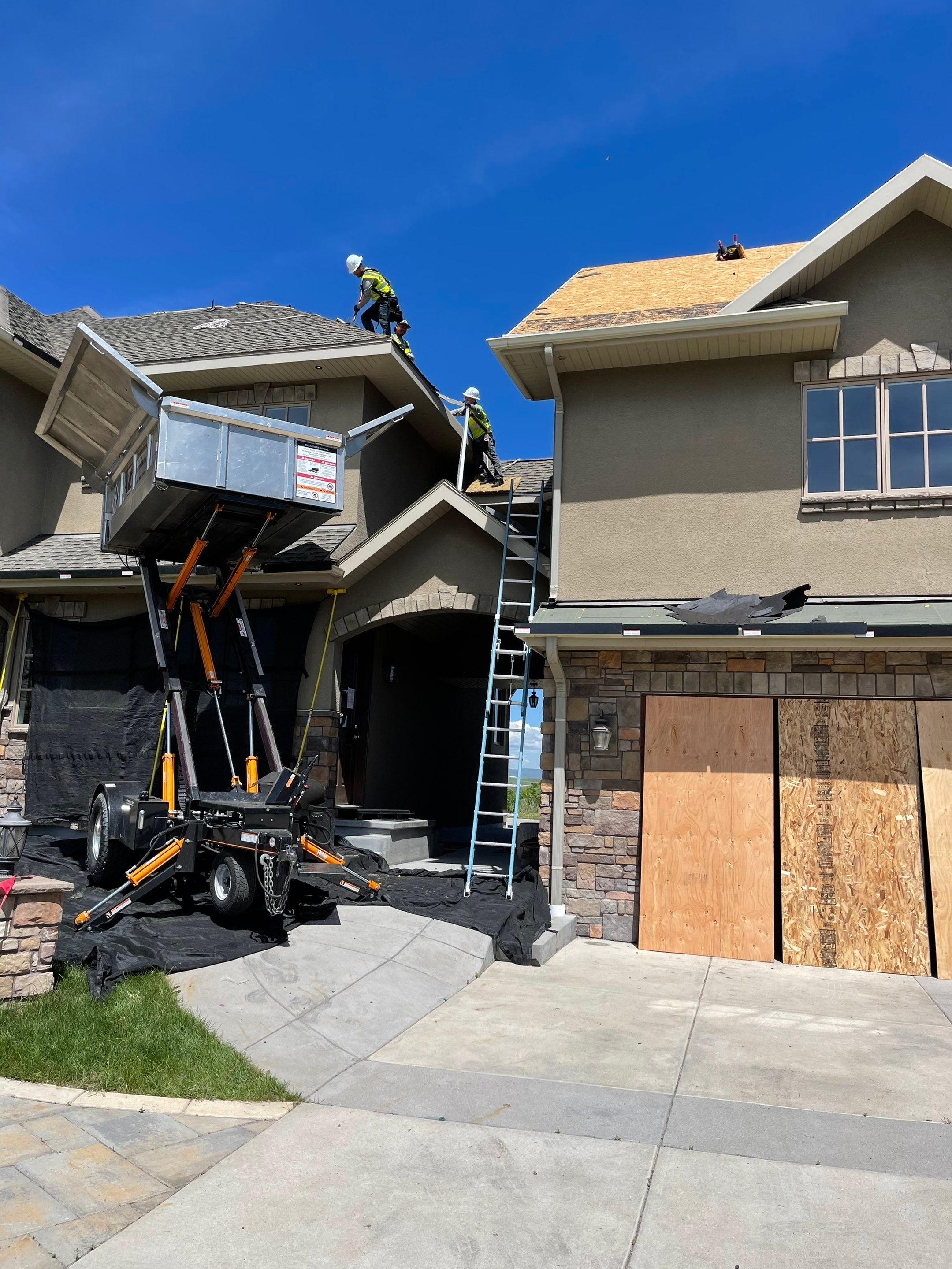 Residential Roofing Installation using Owens Corning TruDefinition Duration STORM by A to Z Roofing
