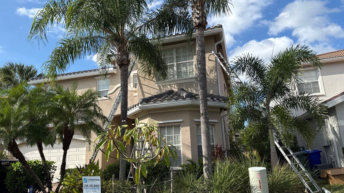 Residential Concrete Tile Install in Fort Myers, FL by International Roofing