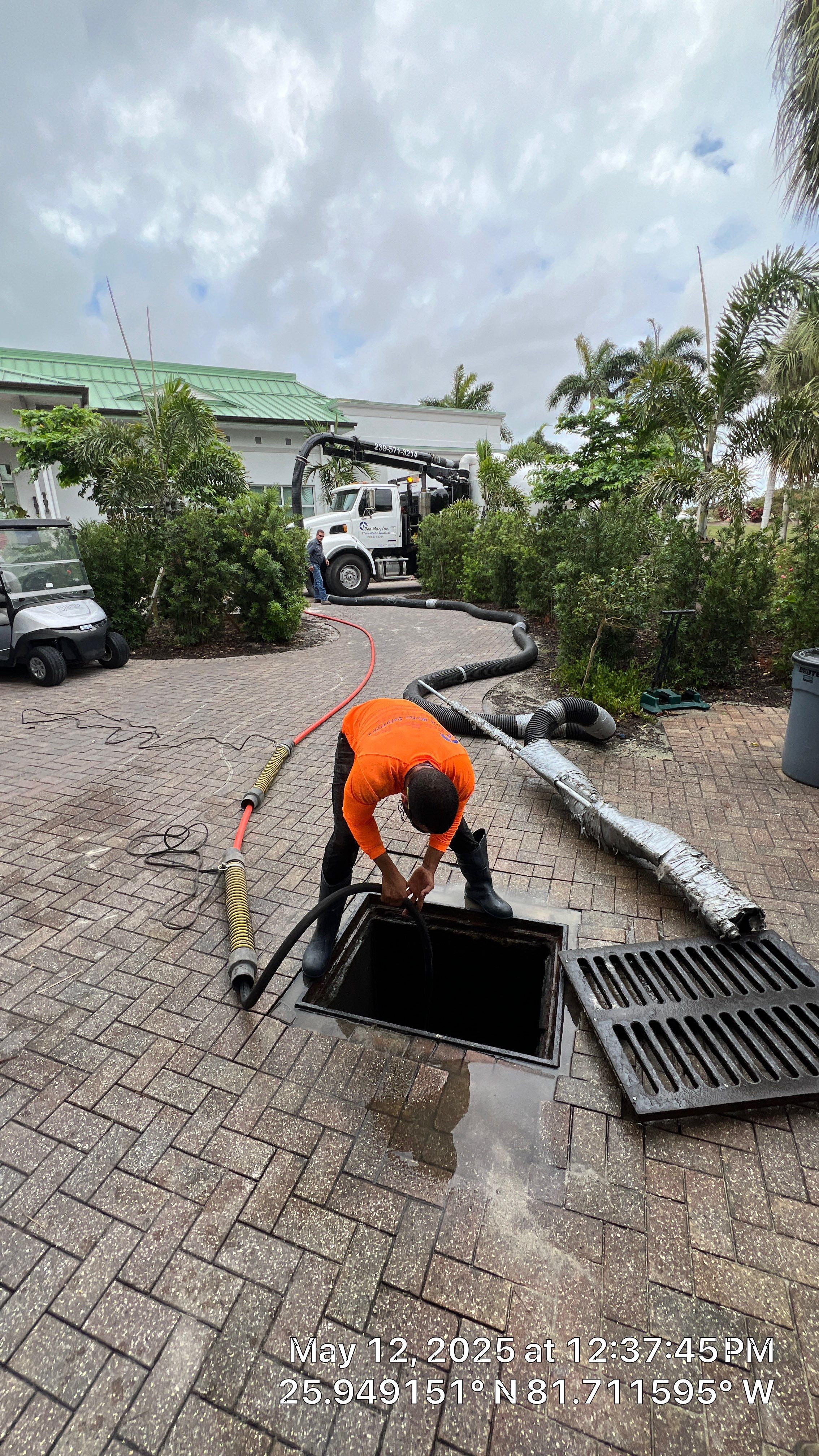 Golf Course Storm Water System Maintenance by Don Mar, Inc. Storm Water Solutions