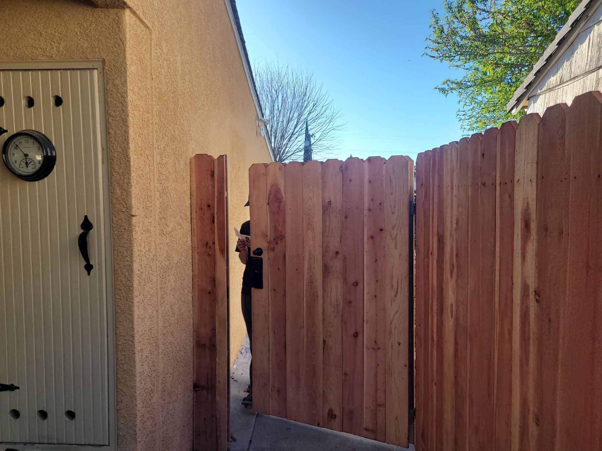 Fence and Gate Rebuild-Elder Dr. by McCray's Handyman, Inc.