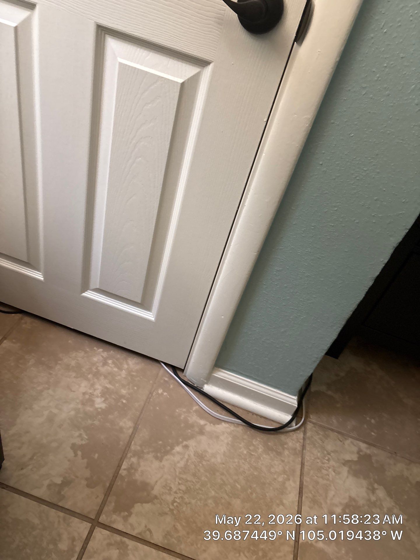 Interior Renovation Featuring New Paneled Doors and Tile Flooring by CompanyCam Sales Demo